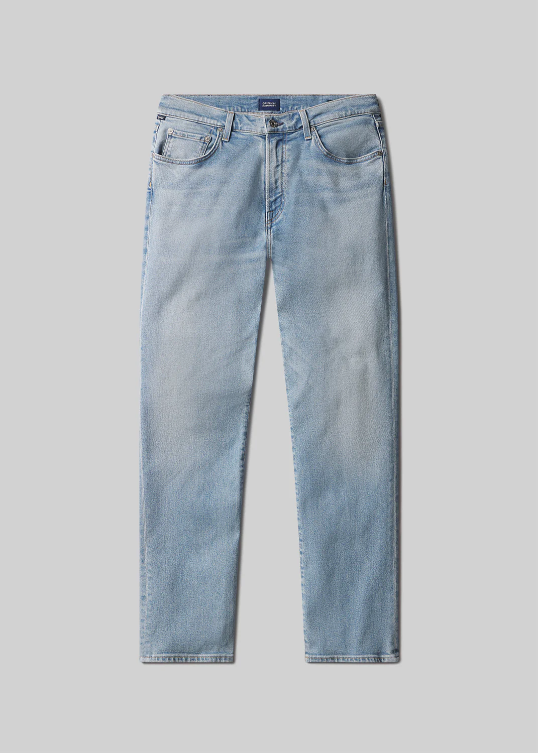 Gage Slim Straight Perform in Light Wash - Image 2