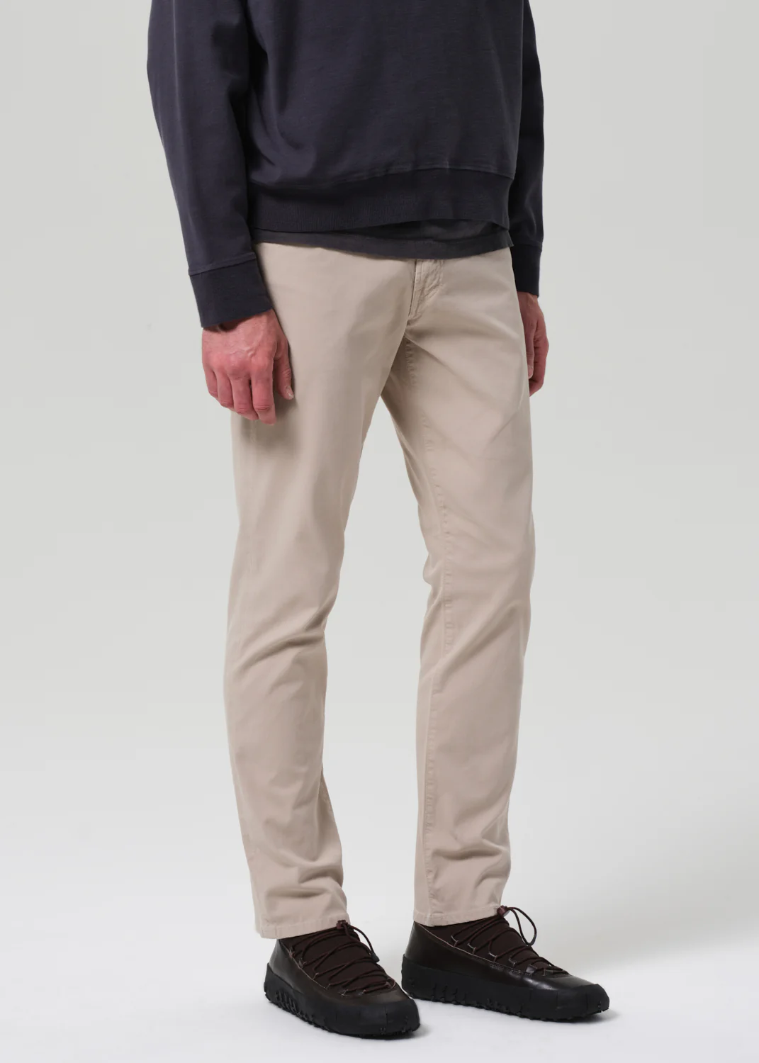 Gage Slim Straight Italian Canvas in Wheat - Image 5