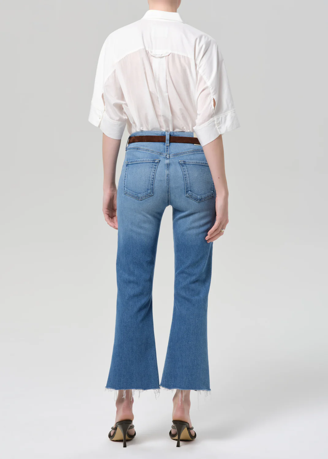Goldie Ankle Kick Flare in Calla - Image 2