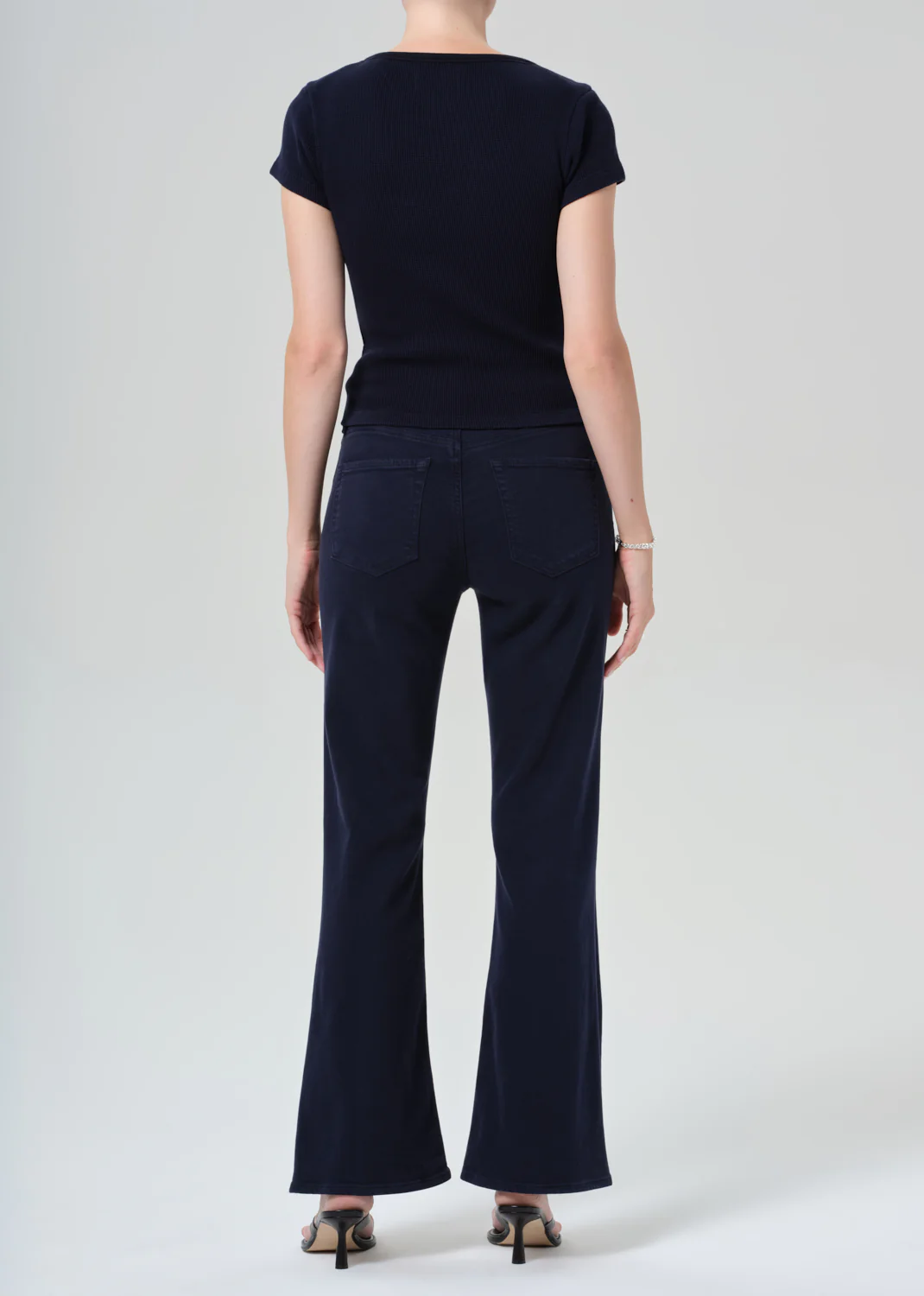 Goldie Kick Flare in Navy - Image 2