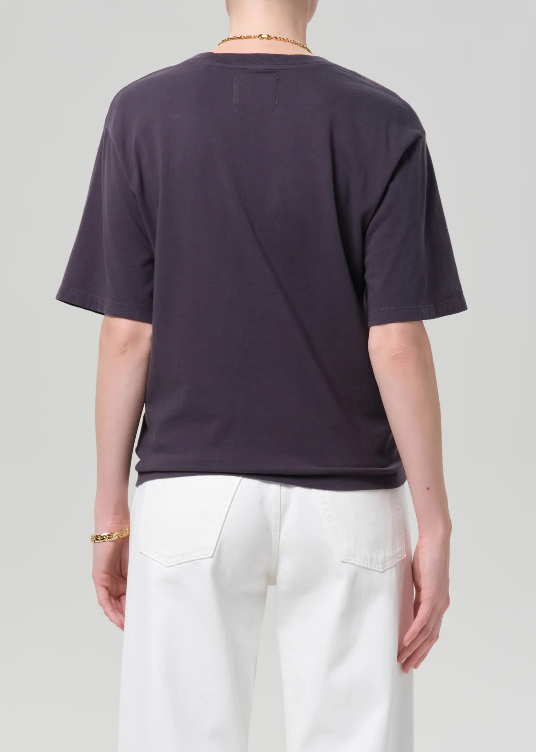 Goldie Tee in Charcoal - Image 2