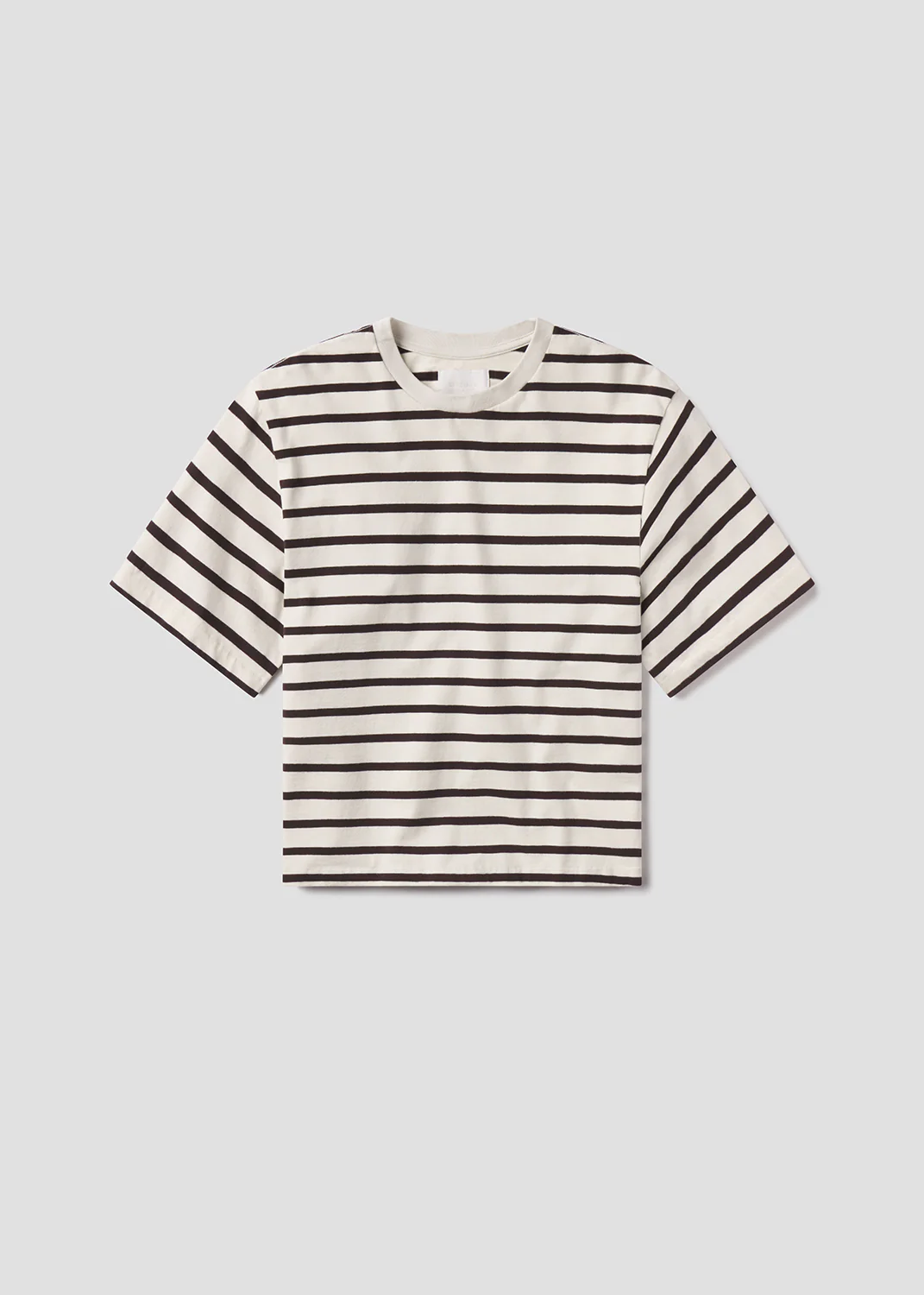 Goldie Tee in Chocolate Stripe - Image 6