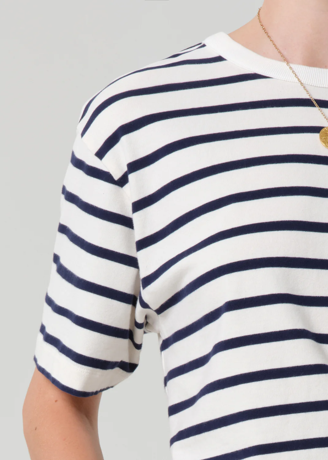 Goldie Tee in Marine Stripe - Image 4