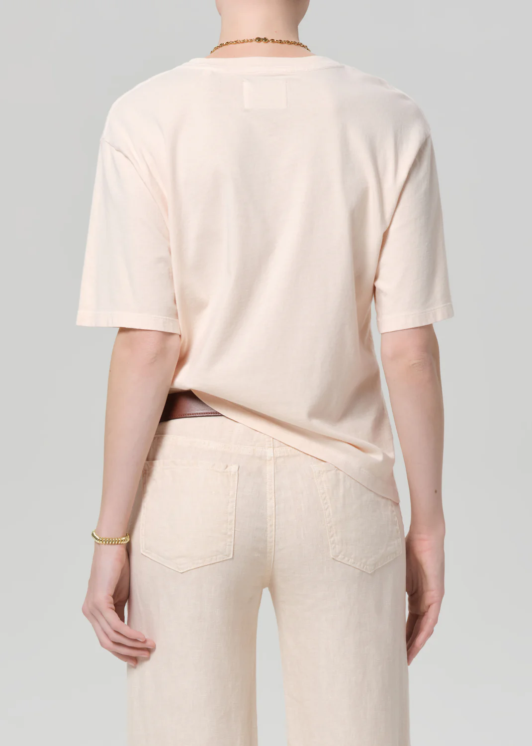 Goldie Tee in Shrimp - Image 2
