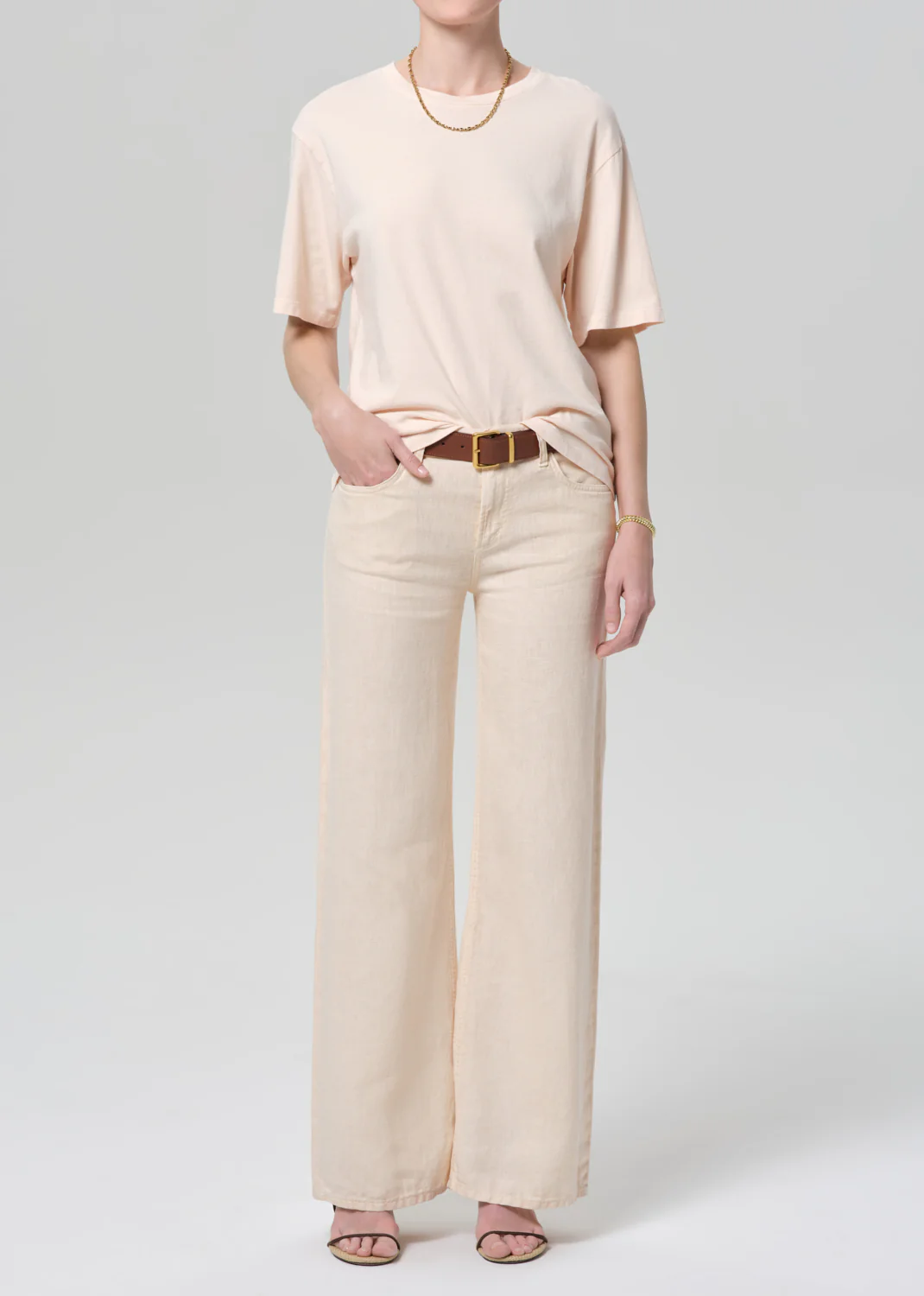 Goldie Tee in Shrimp - Image 5