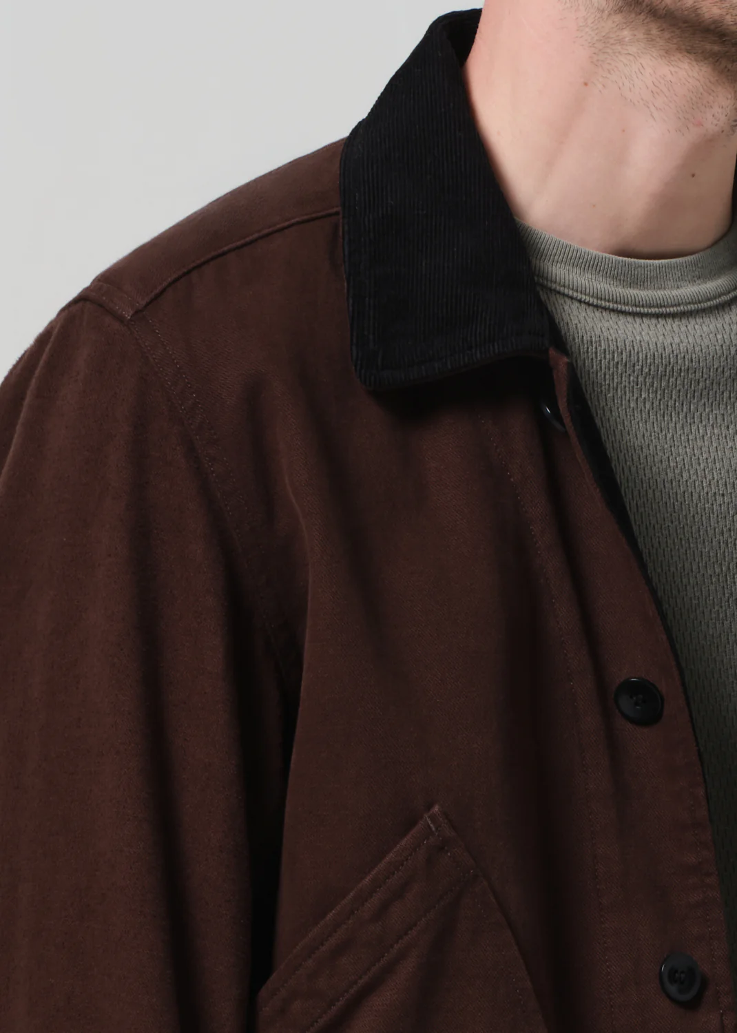 Hunter Jacket in Dark Brown - Image 6