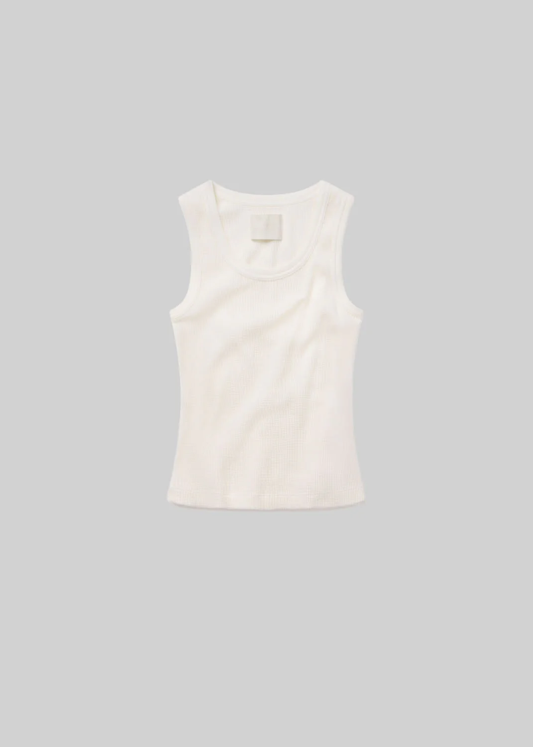 Inez Waffle Tank in Pashmina - Image 7