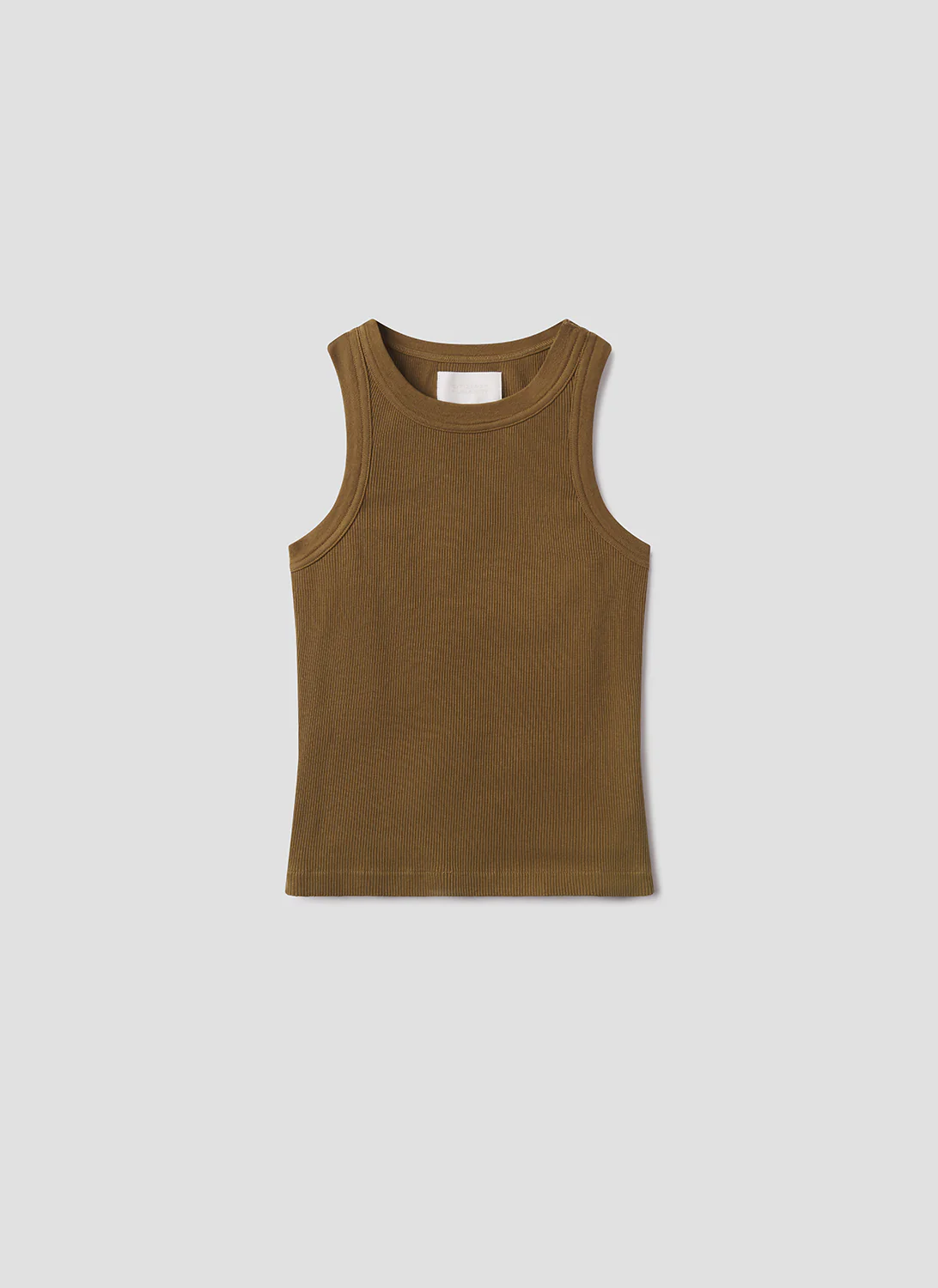 Isabel Rib Tank in Manuka - Image 6