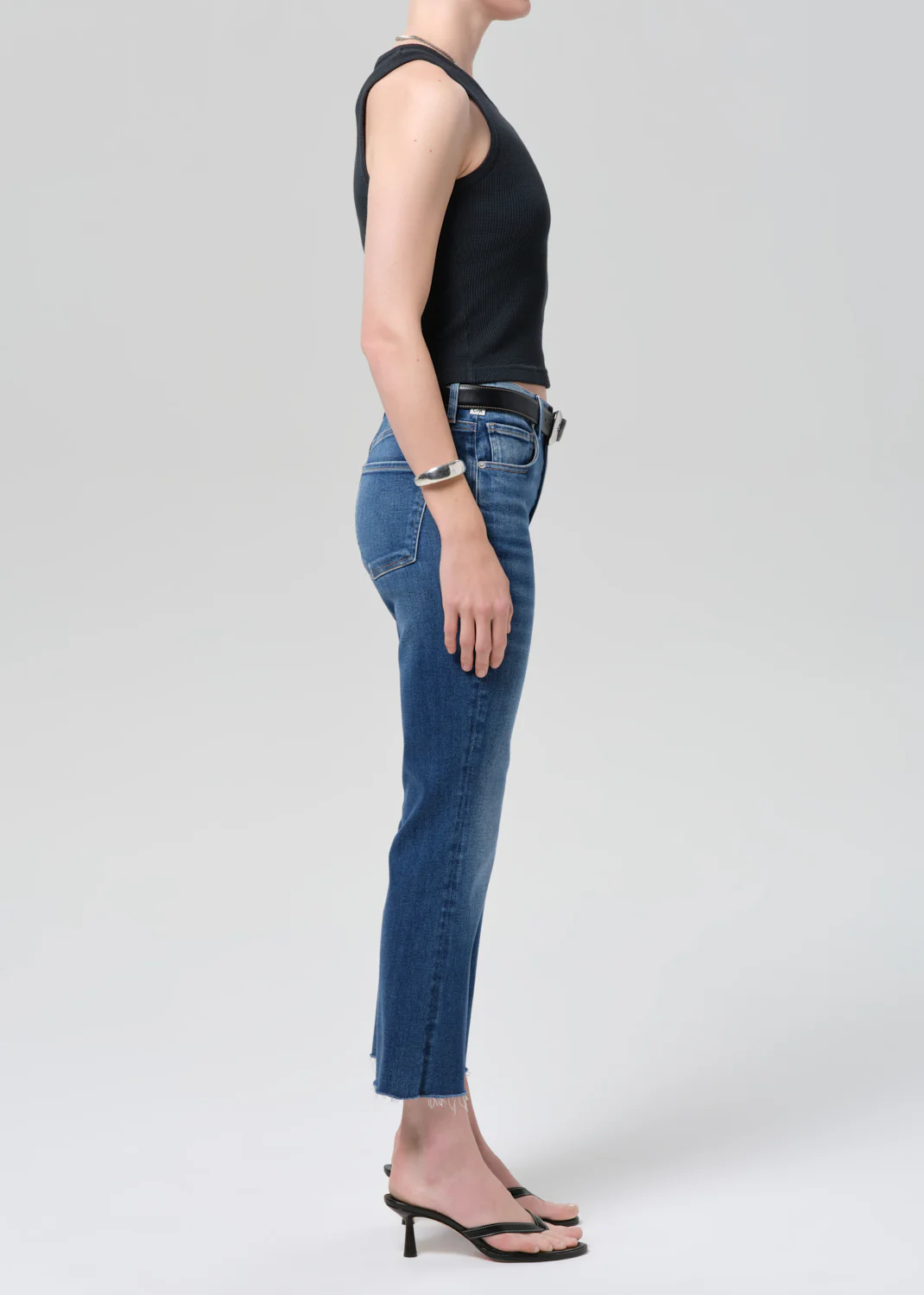 Isola Mid Rise Cropped Boot in Ambry - Image 3