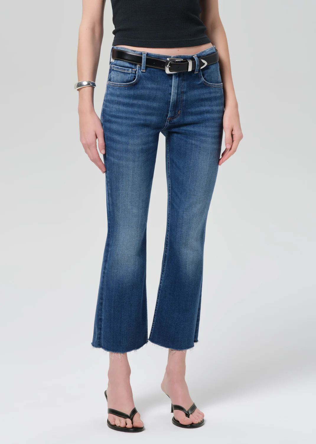 Isola Mid Rise Cropped Boot in Ambry - Image 4