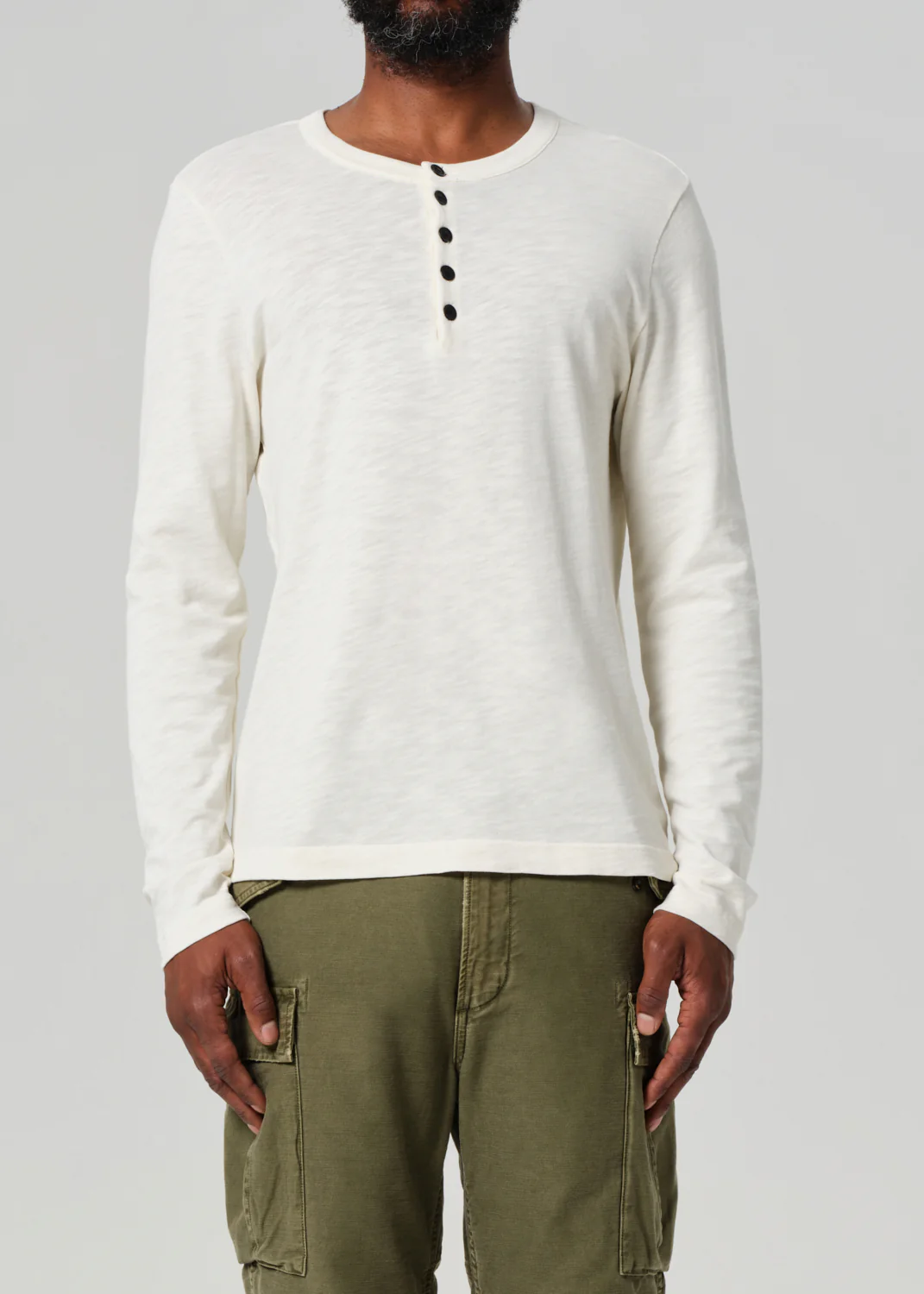 Classic Henley in Canvas - Image 2