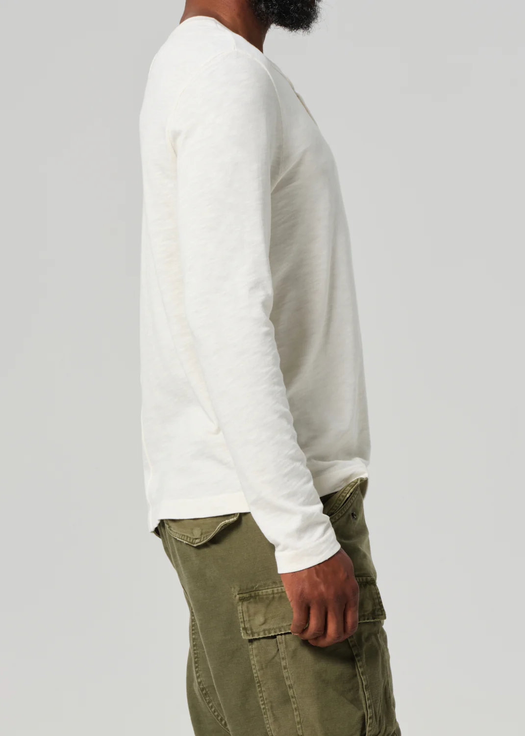 Classic Henley in Canvas - Image 4