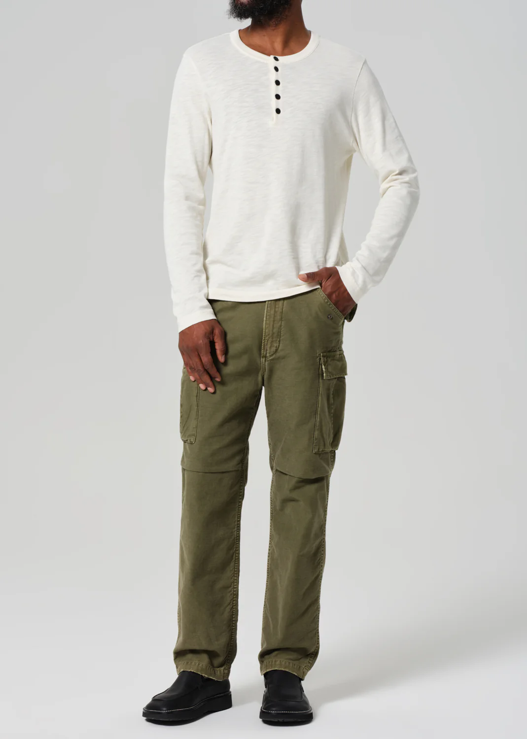 Classic Henley in Canvas - Image 6