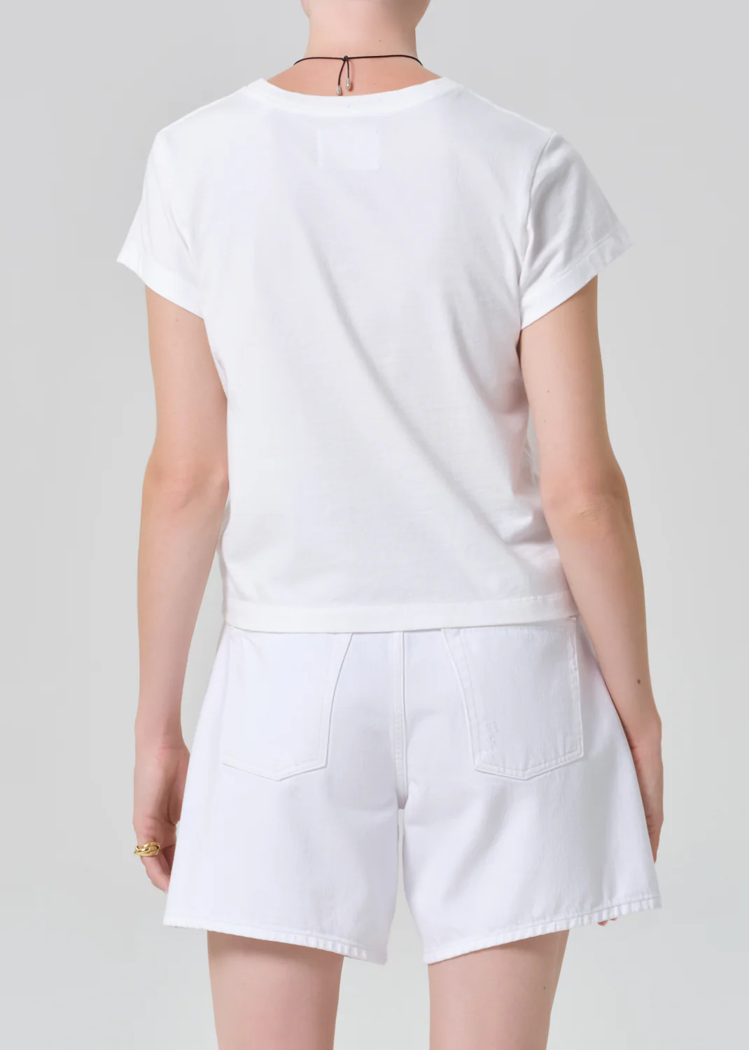 Kai Baby Tee in Soft White - Image 2