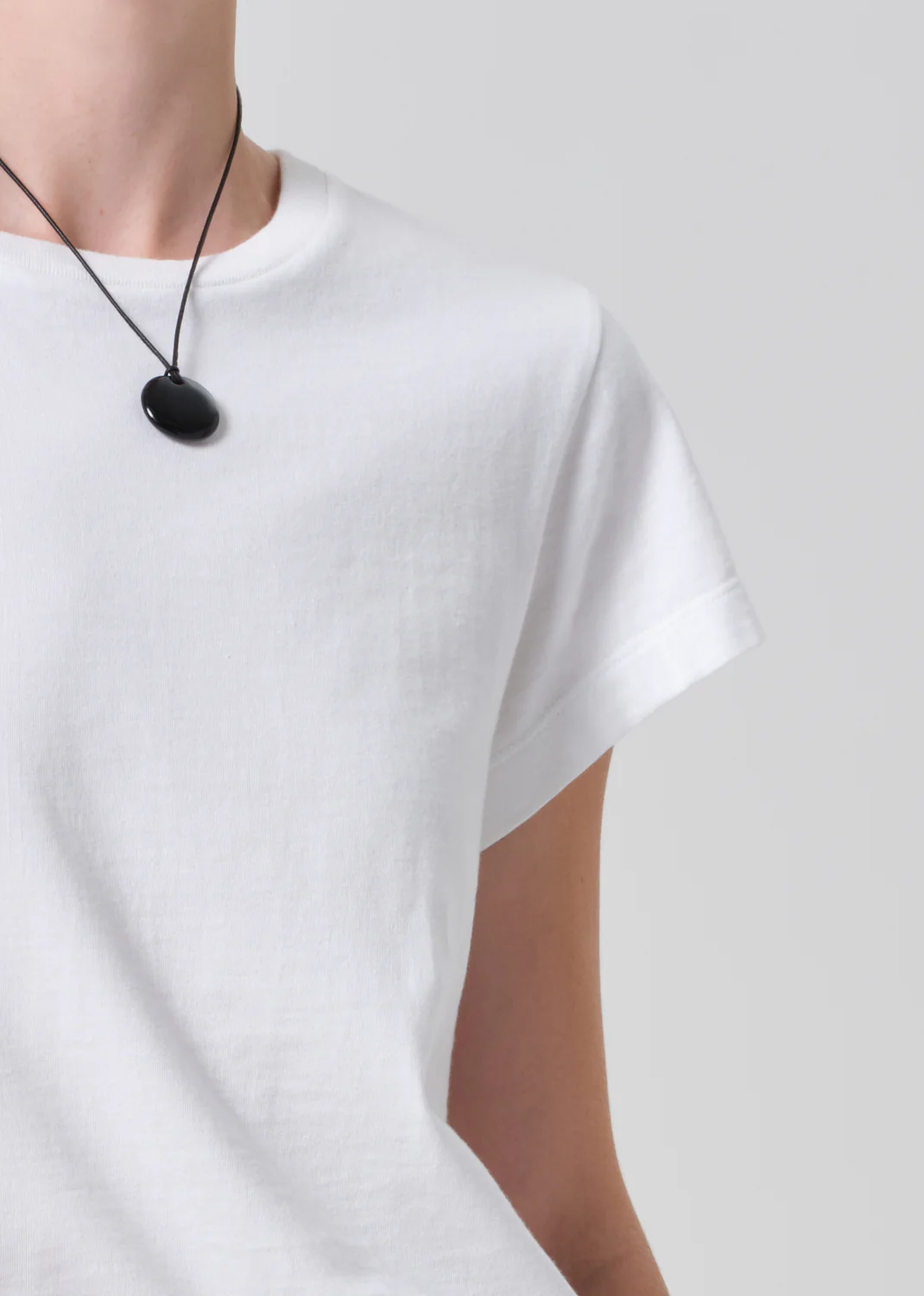 Kai Baby Tee in Soft White - Image 4