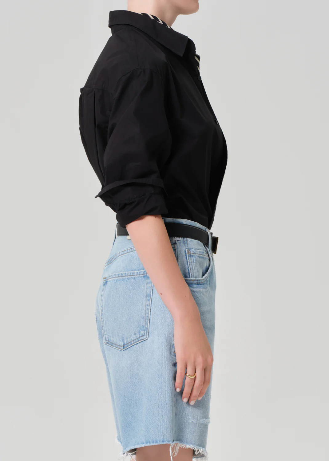 Kayla Shirt in Black - Image 3