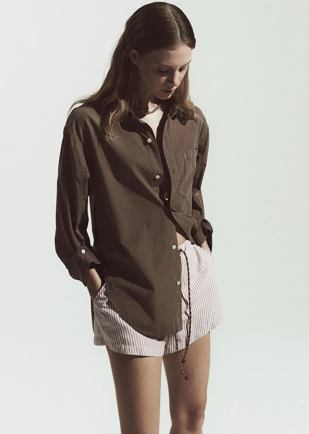 Kayla Shirt in Cocoa - Image 2