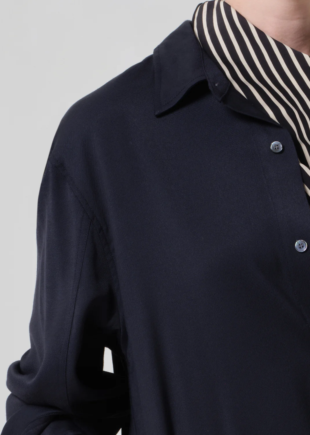 Kayla Shirt in Navy - Image 4