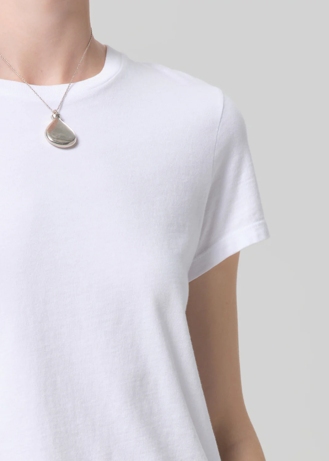 Kyle Tee in White - Image 4