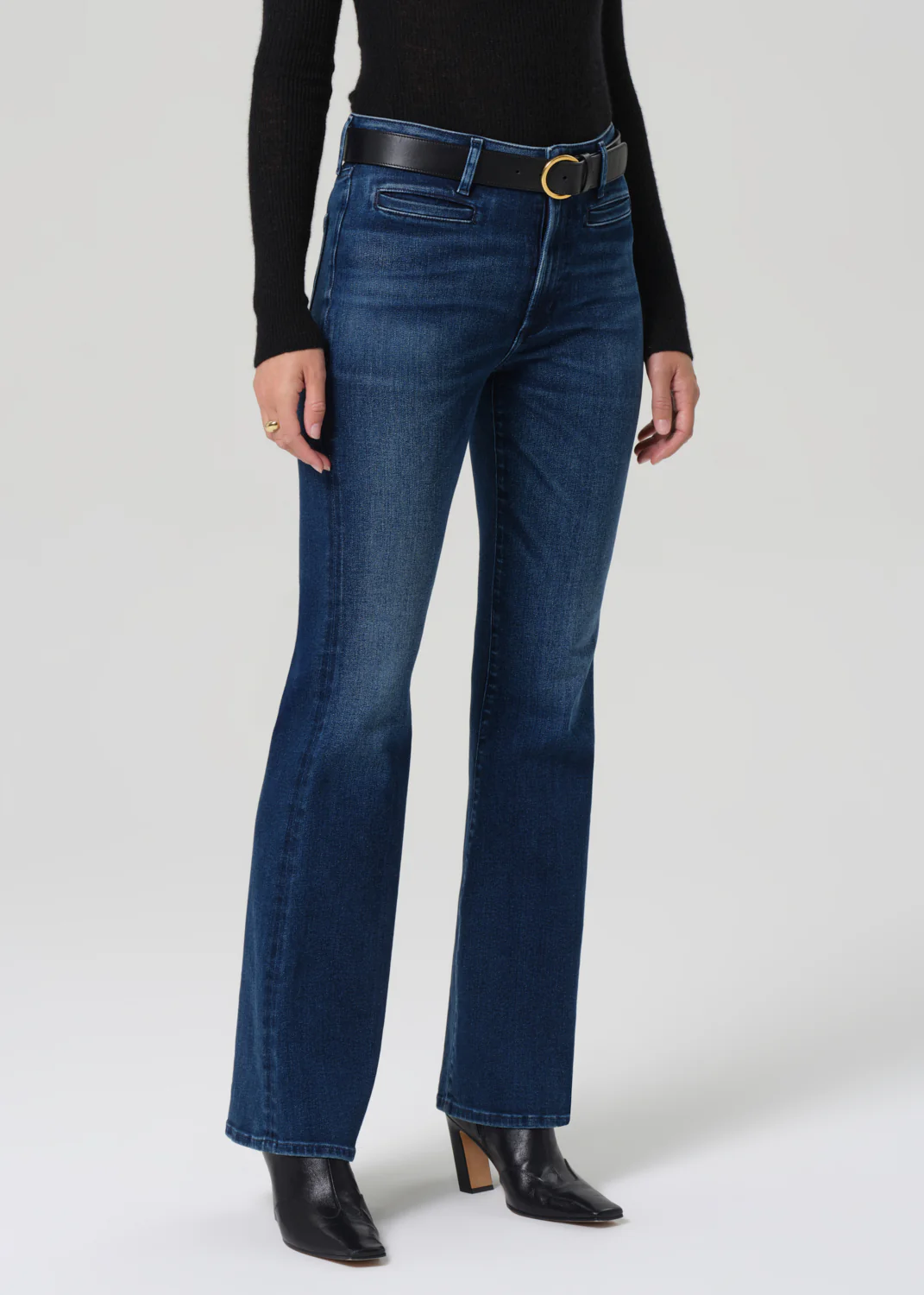Lilah Flare With Welt Pocket in Marvita - Image 4