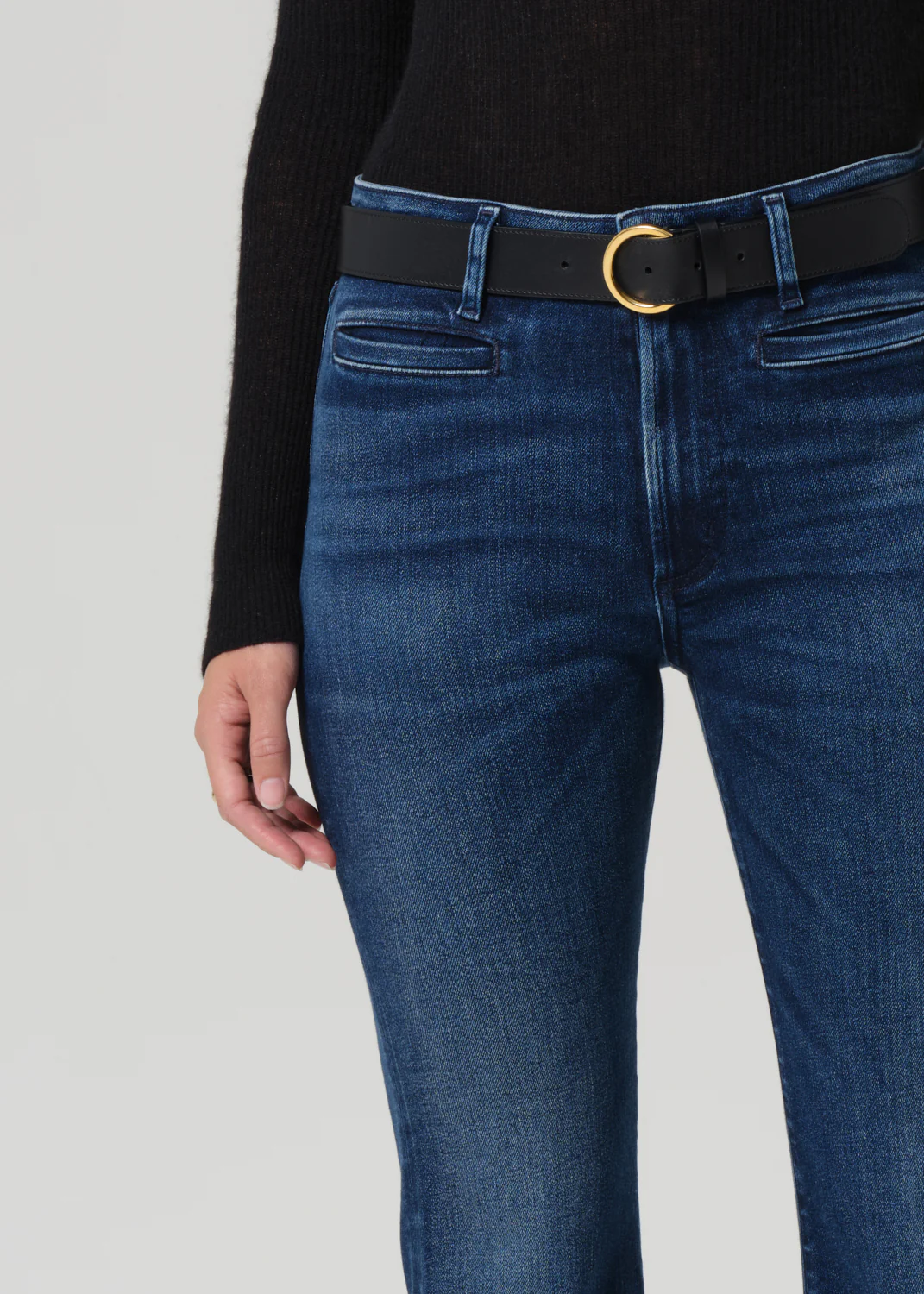 Lilah Flare With Welt Pocket in Marvita - Image 5