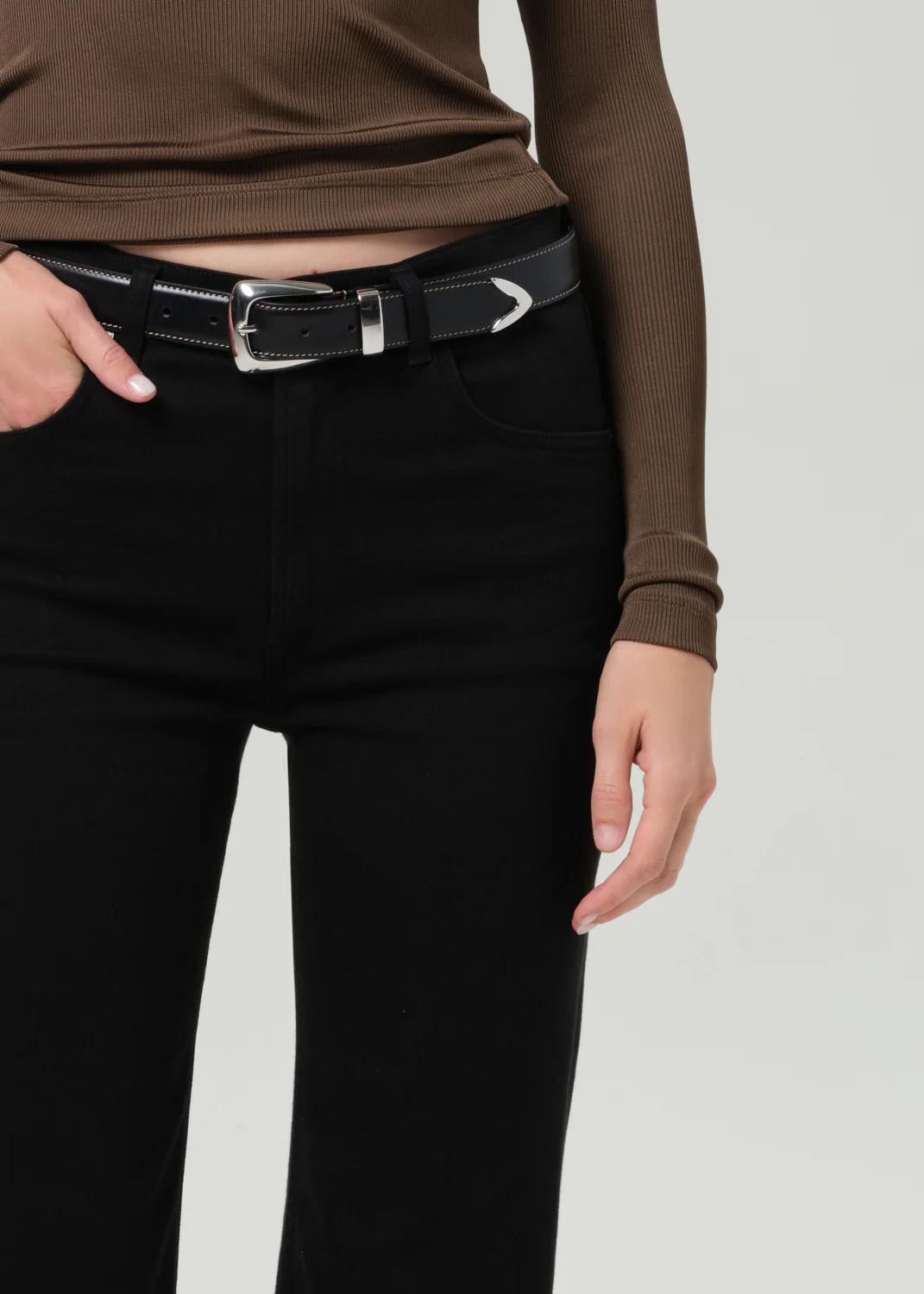 Lilah High Rise Bootcut 32.5" in Plush Black - Image 5