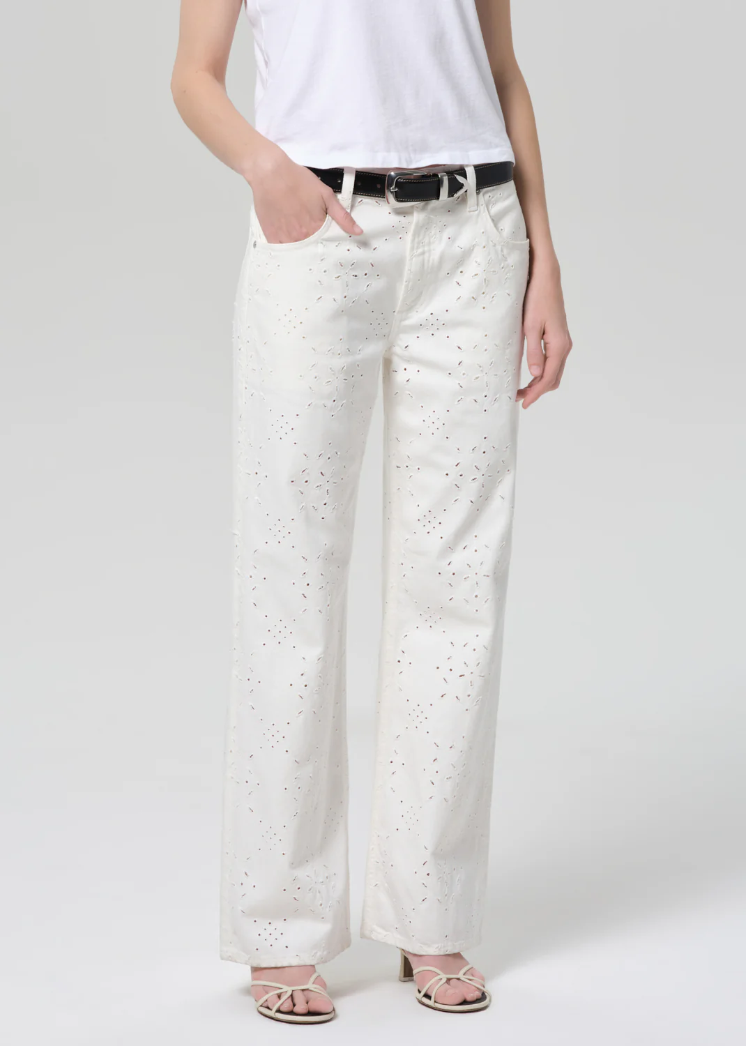Lindz Easy Straight in Blanc - Image 5