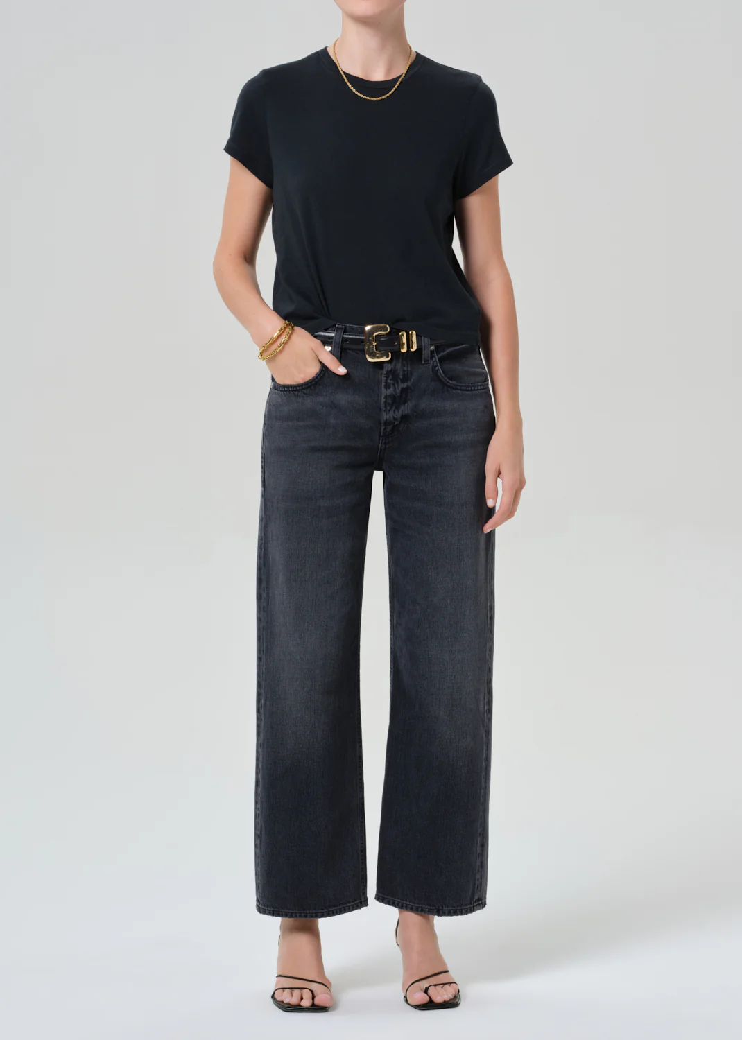Lindz Easy Straight in Vintage Black