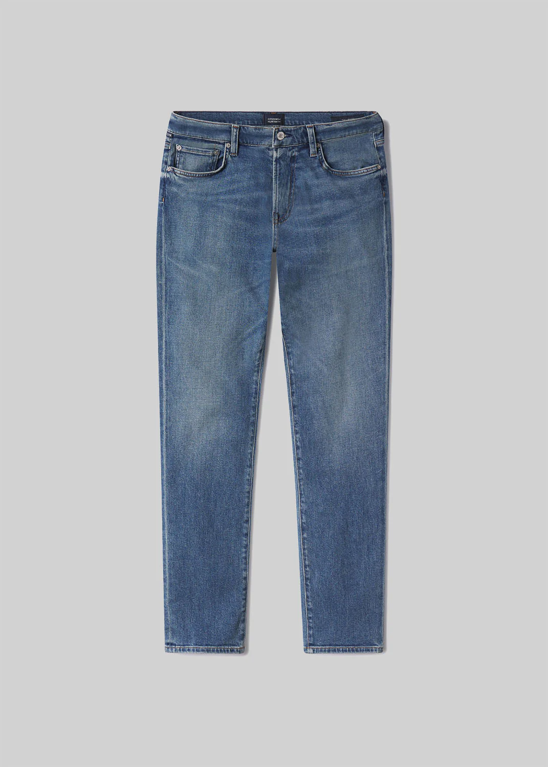London Tapered Slim Cashmere Denim in Anders