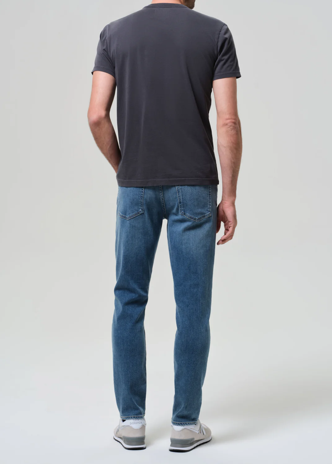 London Tapered Slim Cashmere Denim in Anders - Image 3