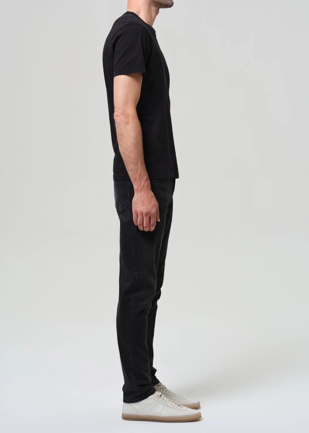 London Tapered Slim Perform in Dark Storm - Image 4