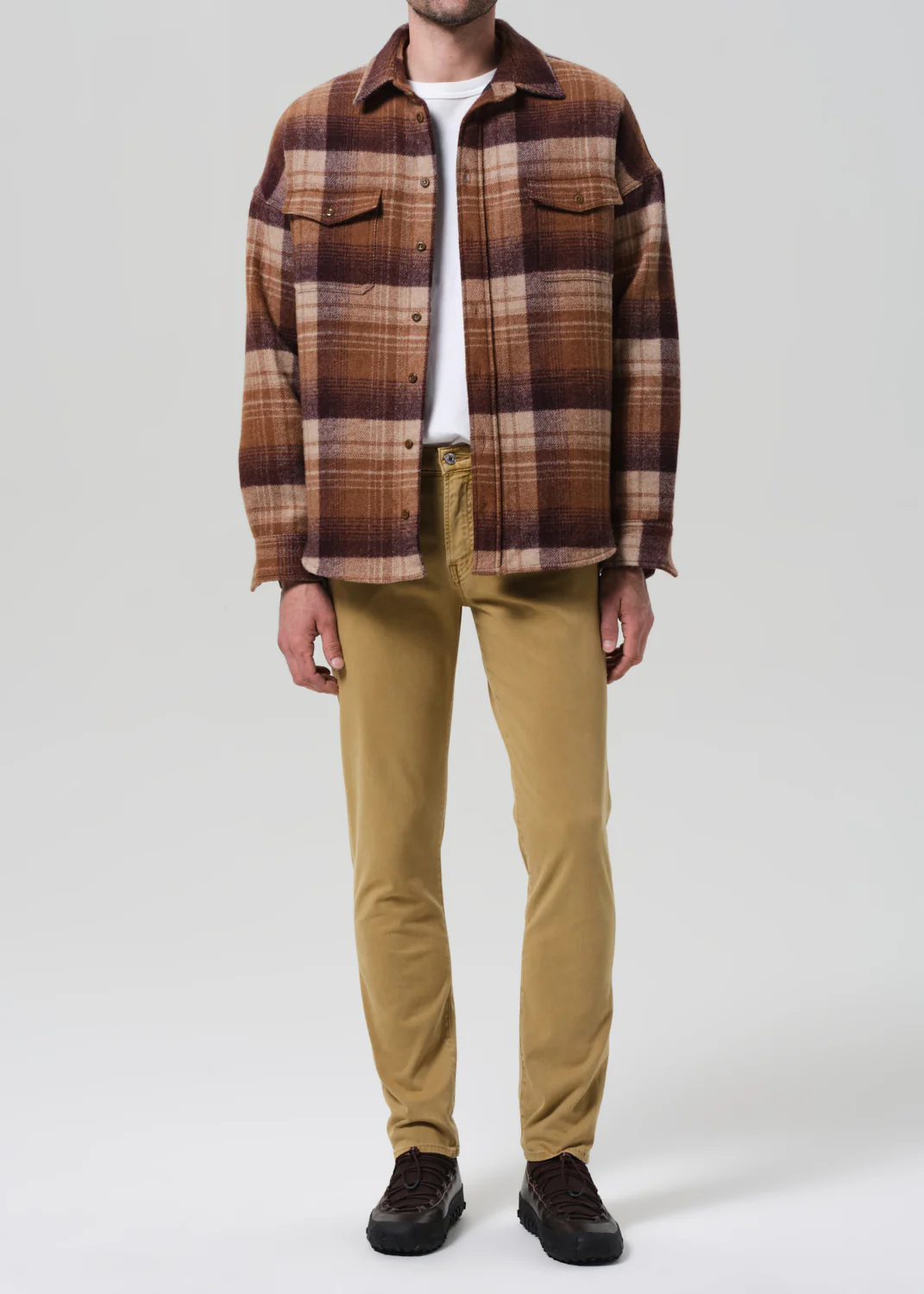 London Tapered Slim Brushed Sateen in Heirloom - Image 2