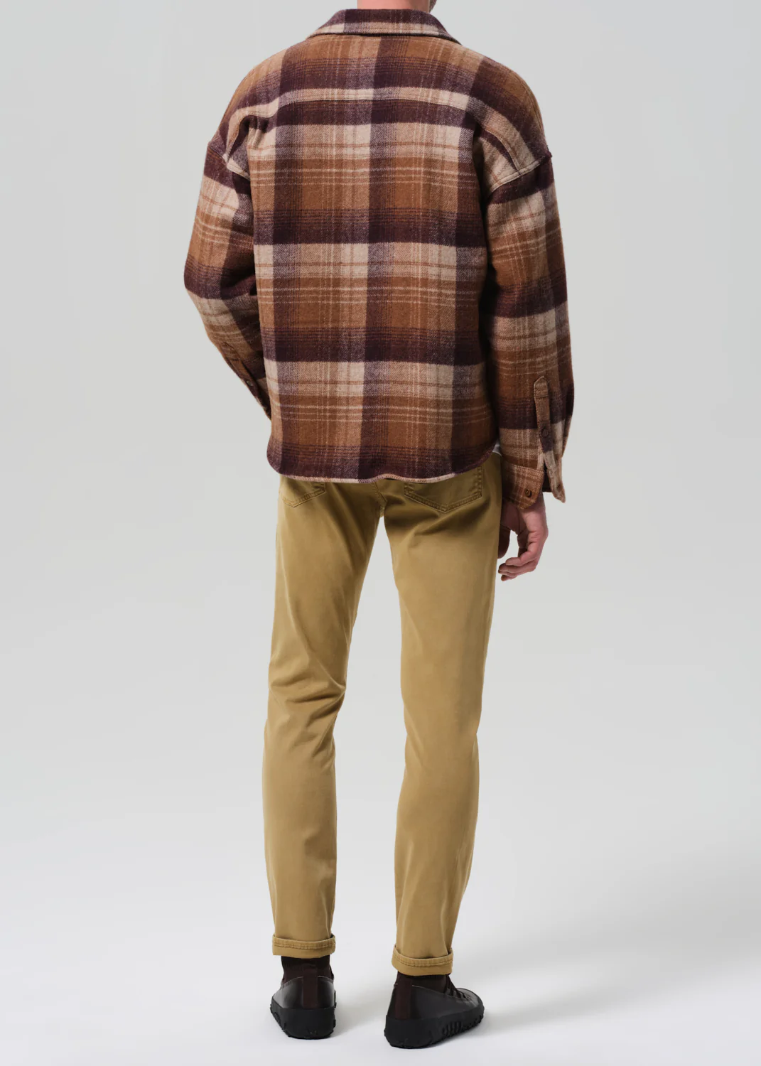 London Tapered Slim Brushed Sateen in Heirloom - Image 3
