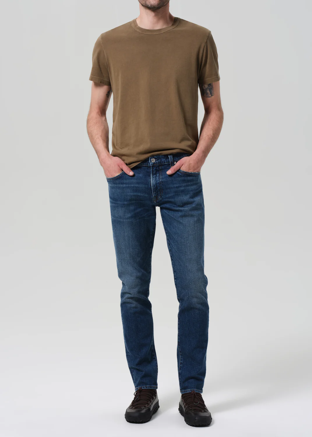 London Tapered Slim Archive in Parquet - Image 2