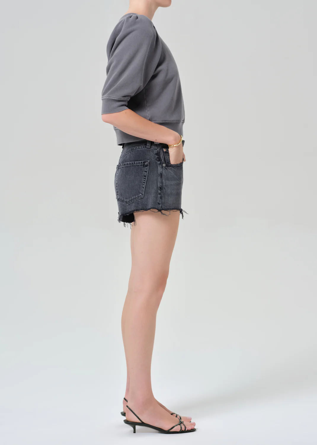 Loro Short in Vintage Black - Image 3