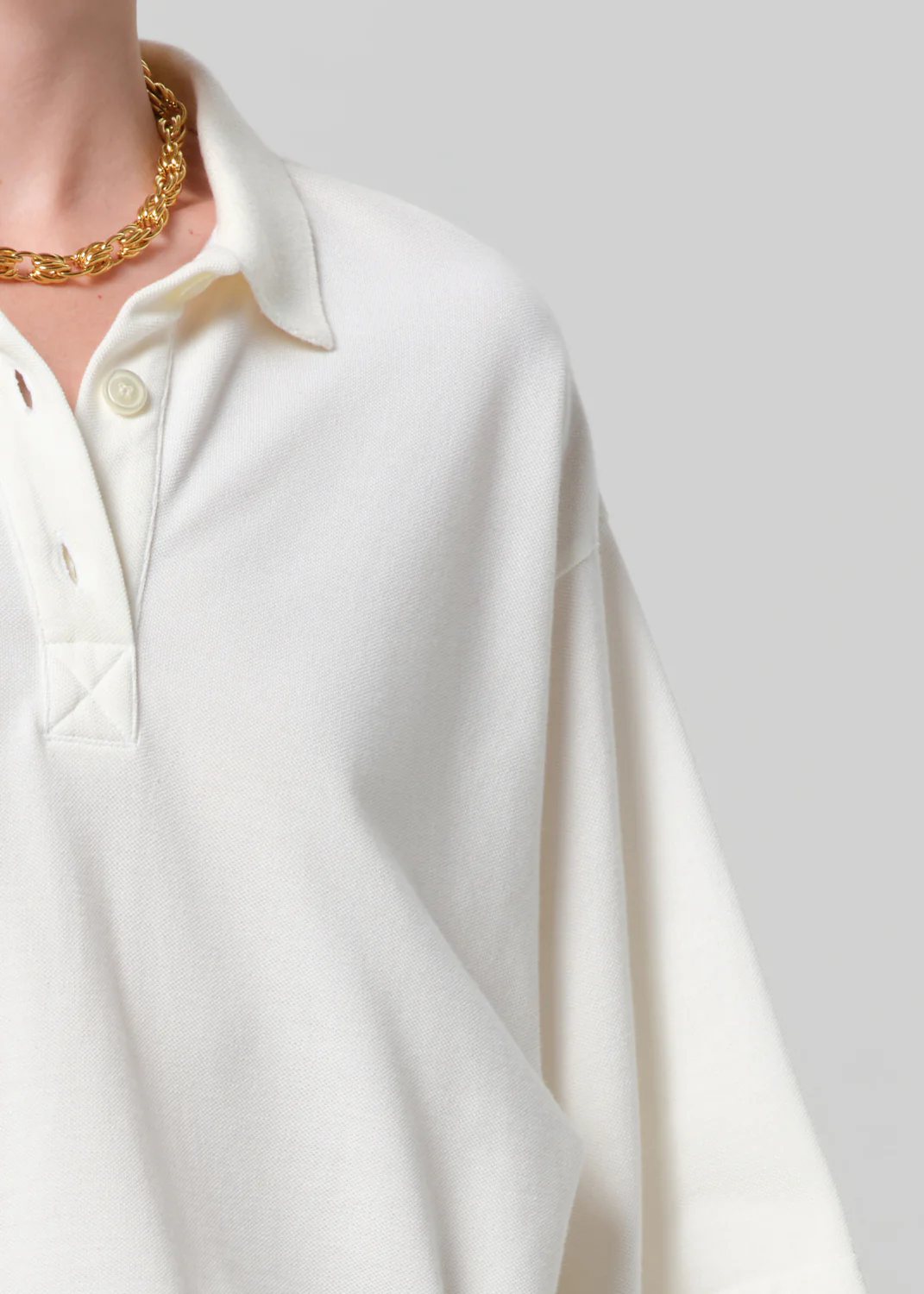 Lowen Polo Shirt in Pashmina - Image 4