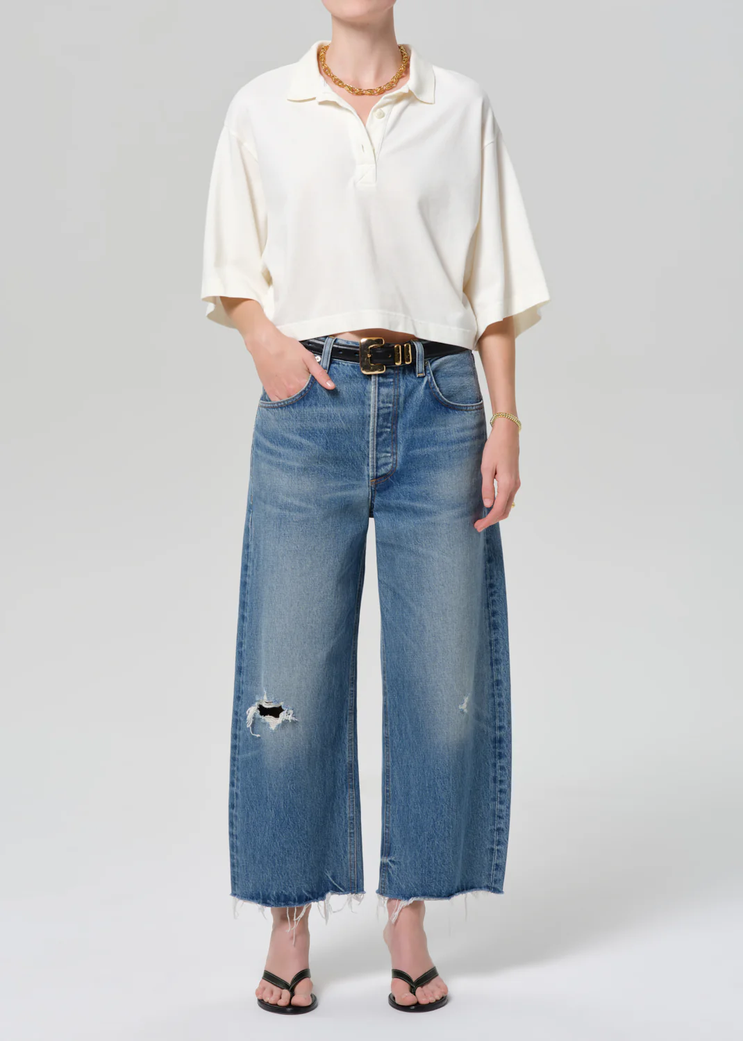 Lowen Polo Shirt in Pashmina - Image 5