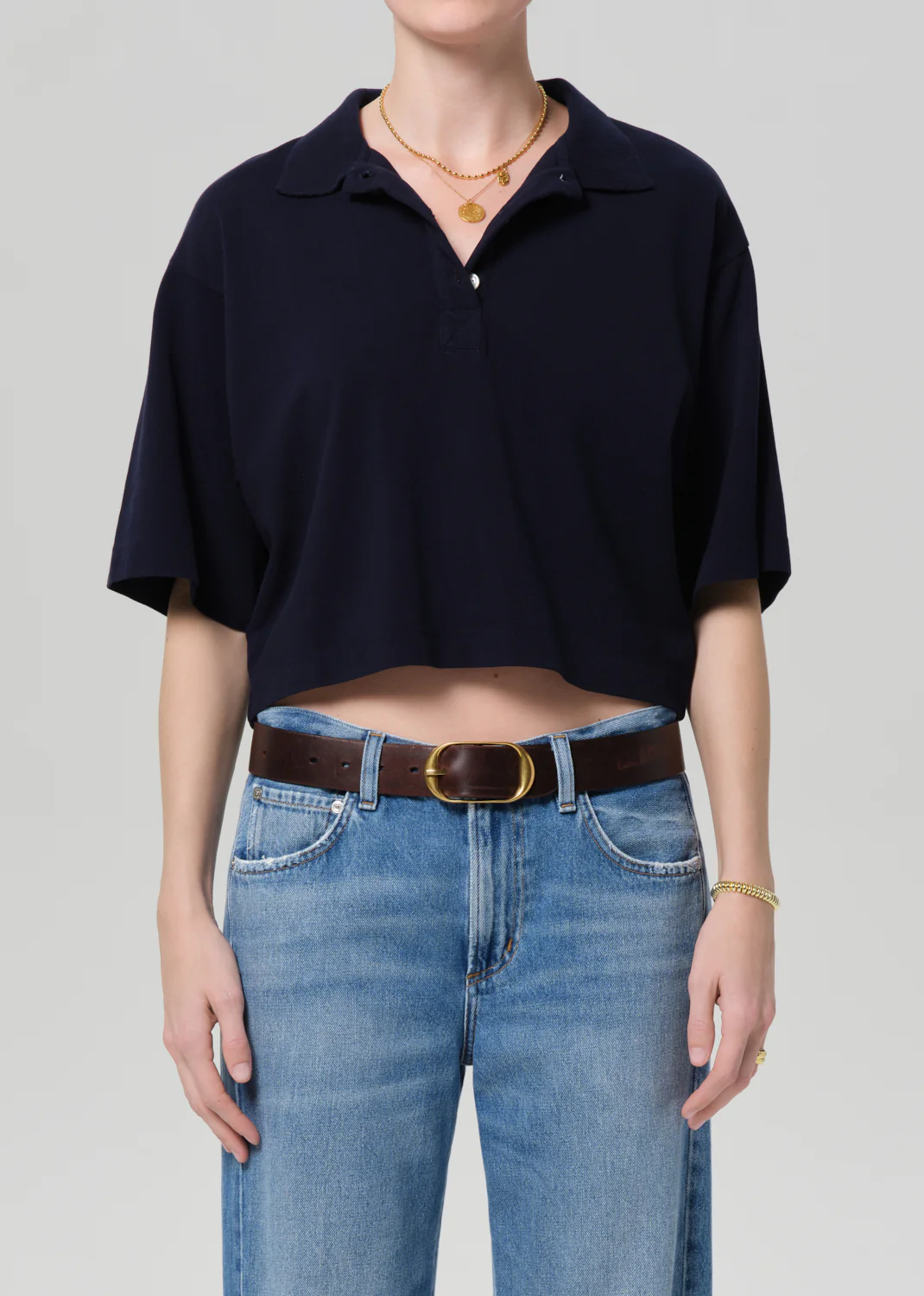 Lowen Polo Shirt in True Navy