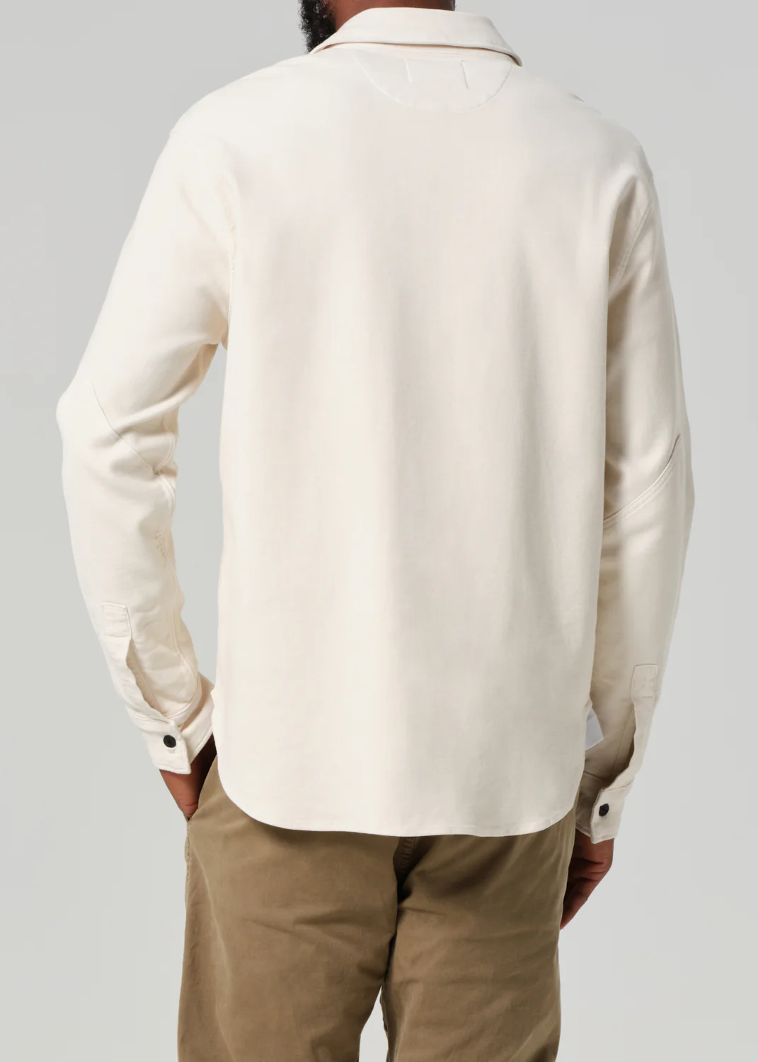 Luca Bucket Dye Shirt French Terry in Spectral - Image 3