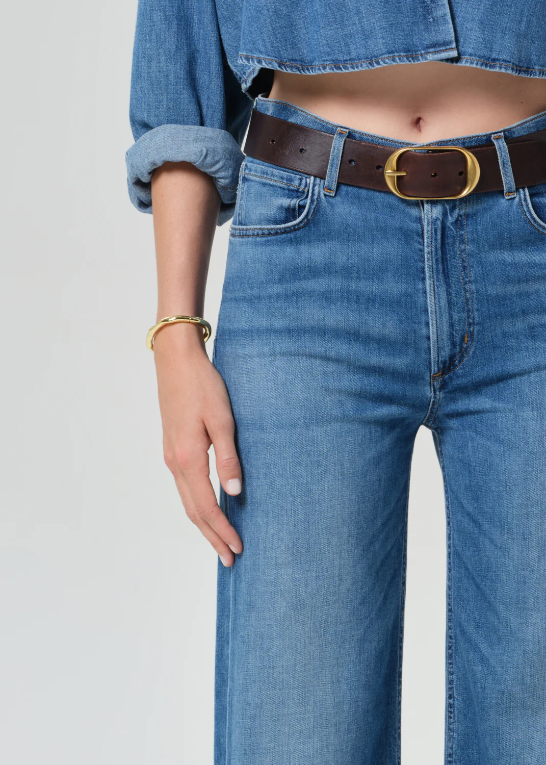 Lyra Long Wide Leg in Lennox - Image 5