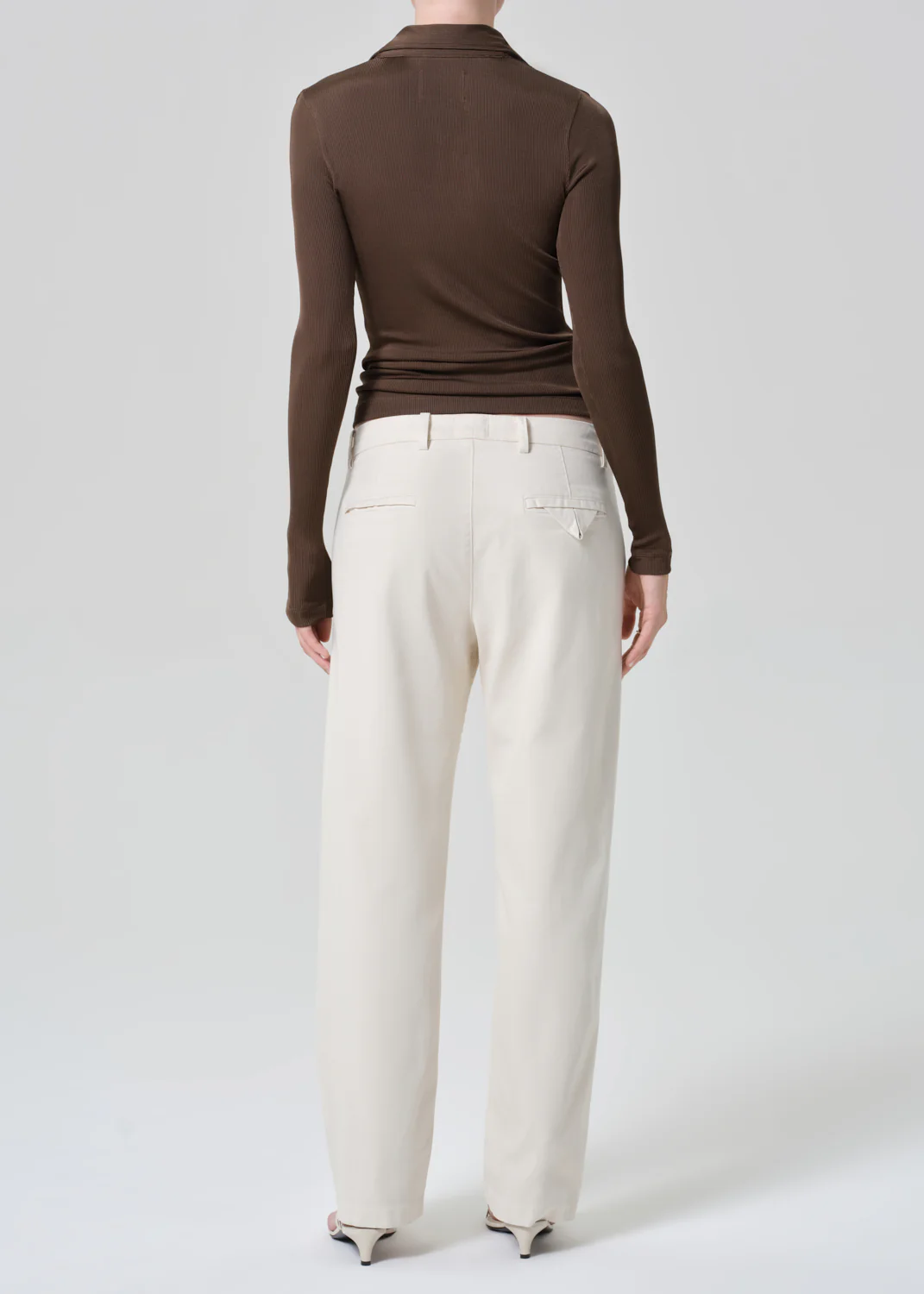 Mallory Trouser in Plaster - Image 2