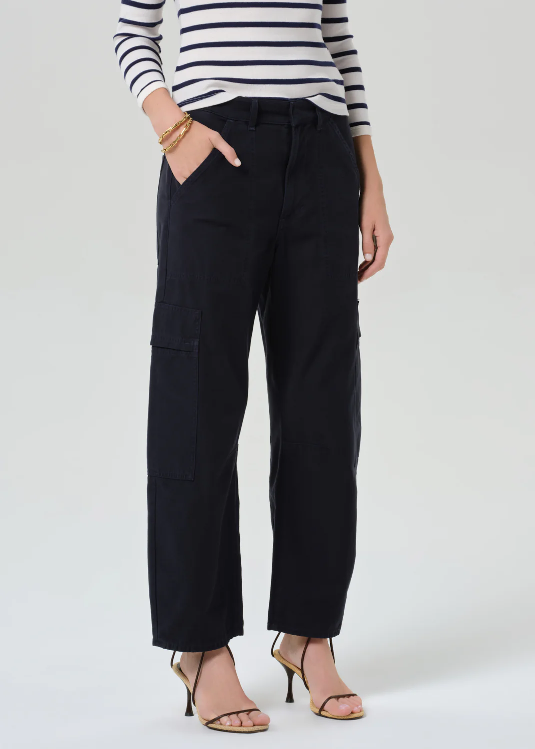 Marcelle Cargo in True Navy - Image 4