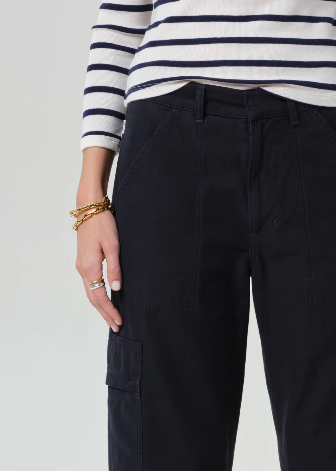 Marcelle Cargo in True Navy - Image 5