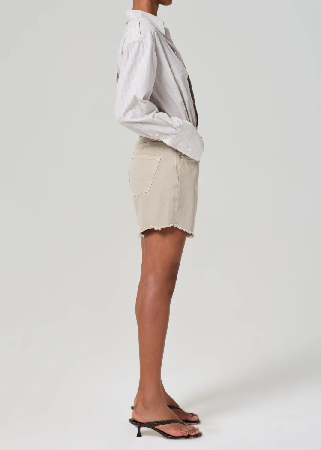 Marlow Long Vintage Short in Burnished Quart - Image 3