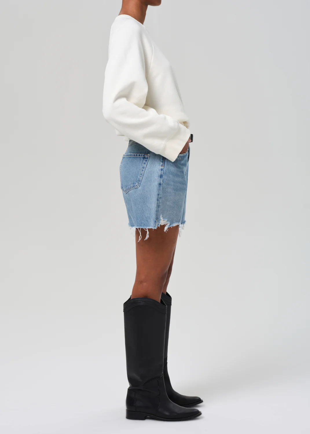 Marlow Long Vintage Short in Valencia - Image 3