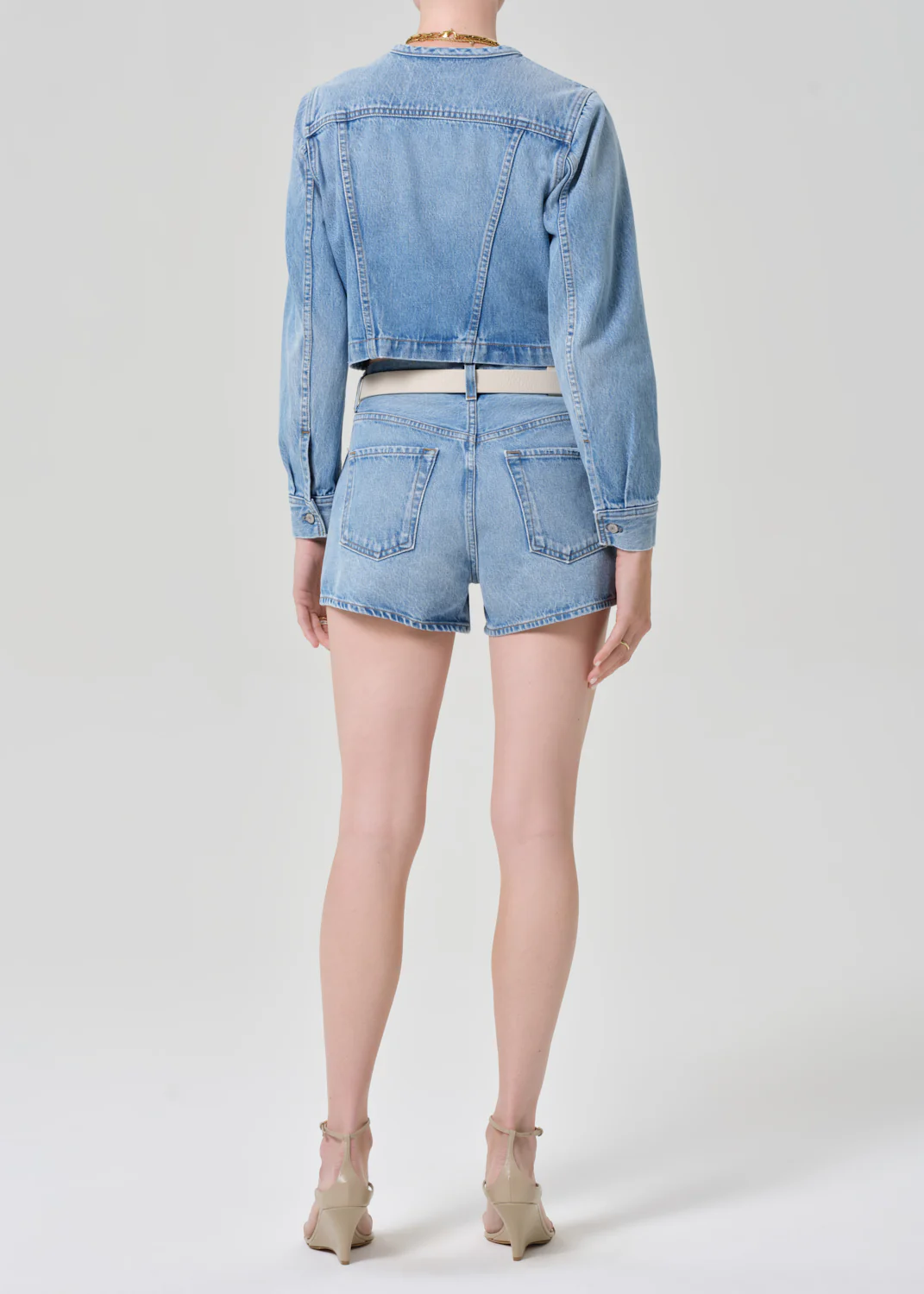 Marlow Welt Pocket Short in Emblem - Image 3