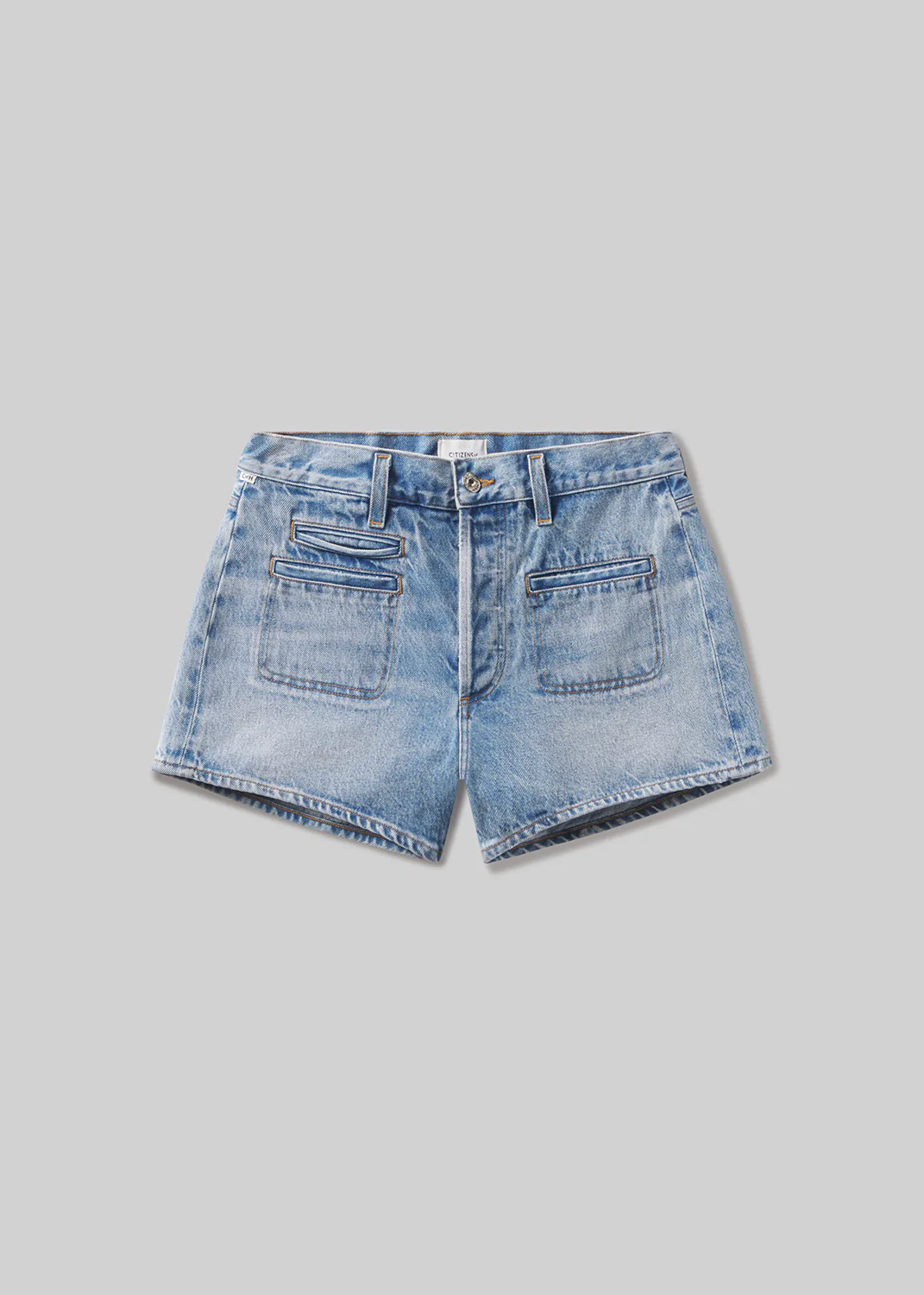 Marlow Welt Pocket Short in Emblem - Image 7