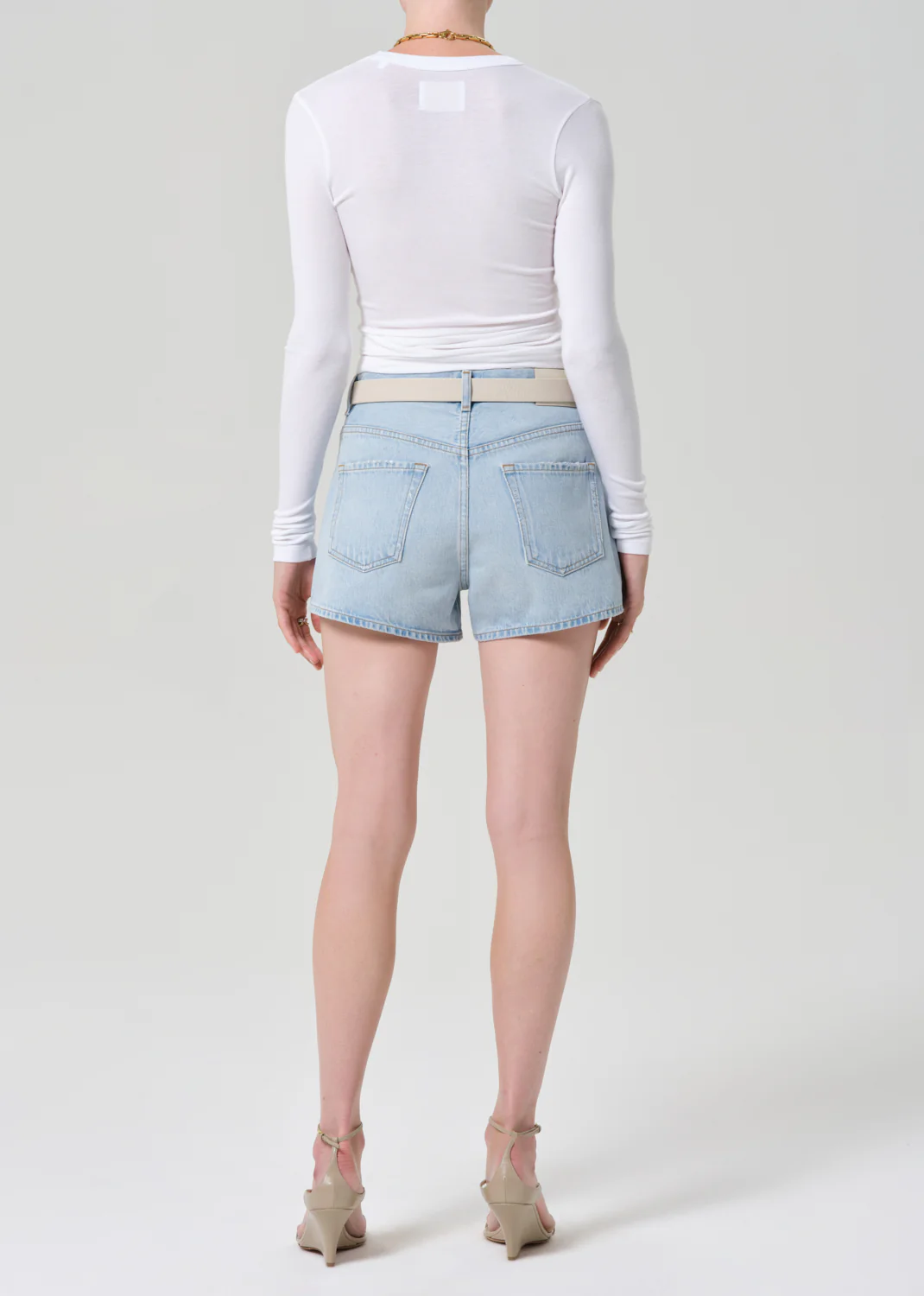 Marlow Welt Pocket Short in Lasso - Image 2