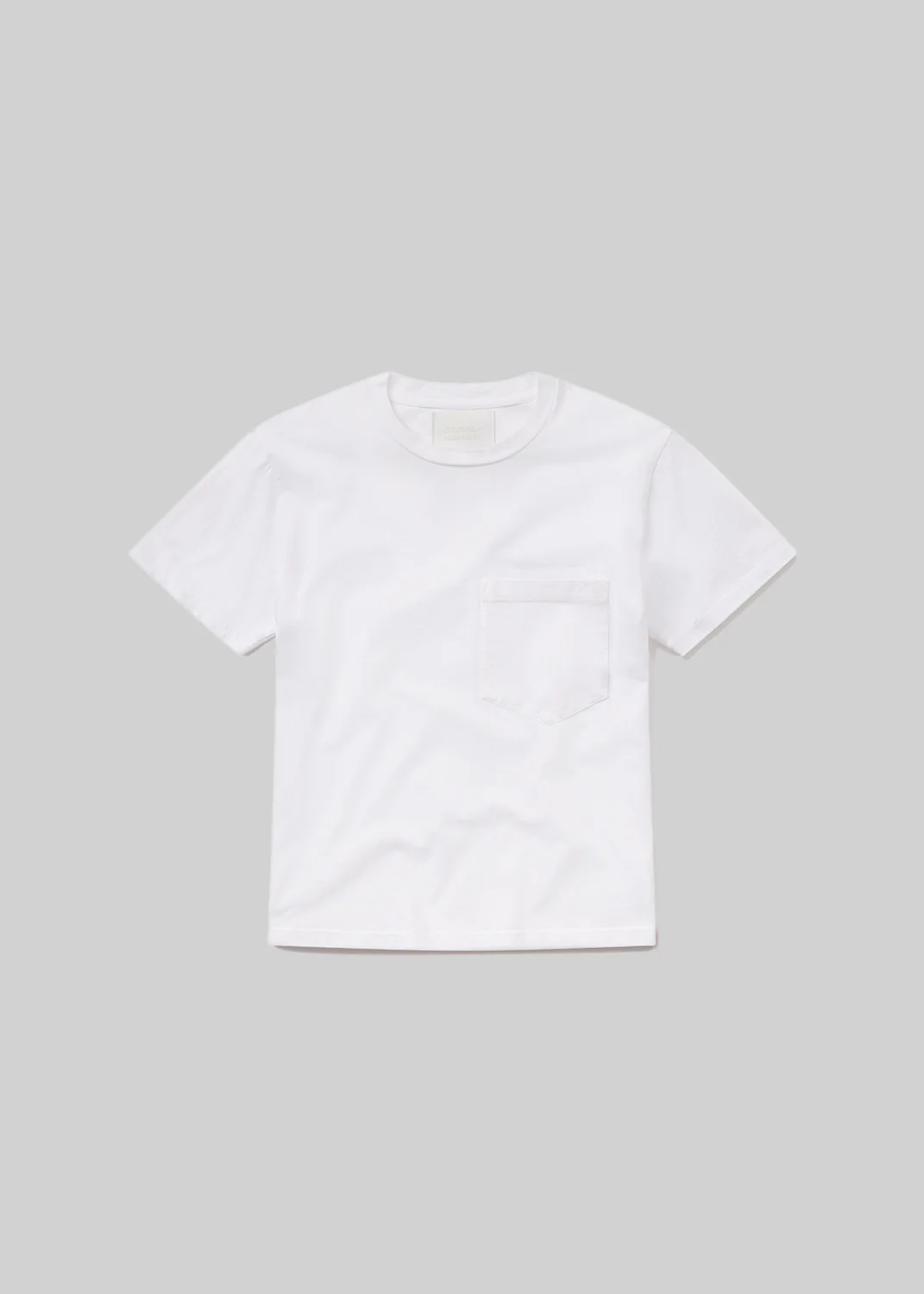 Maybelle Pocket Tee in White - Image 6