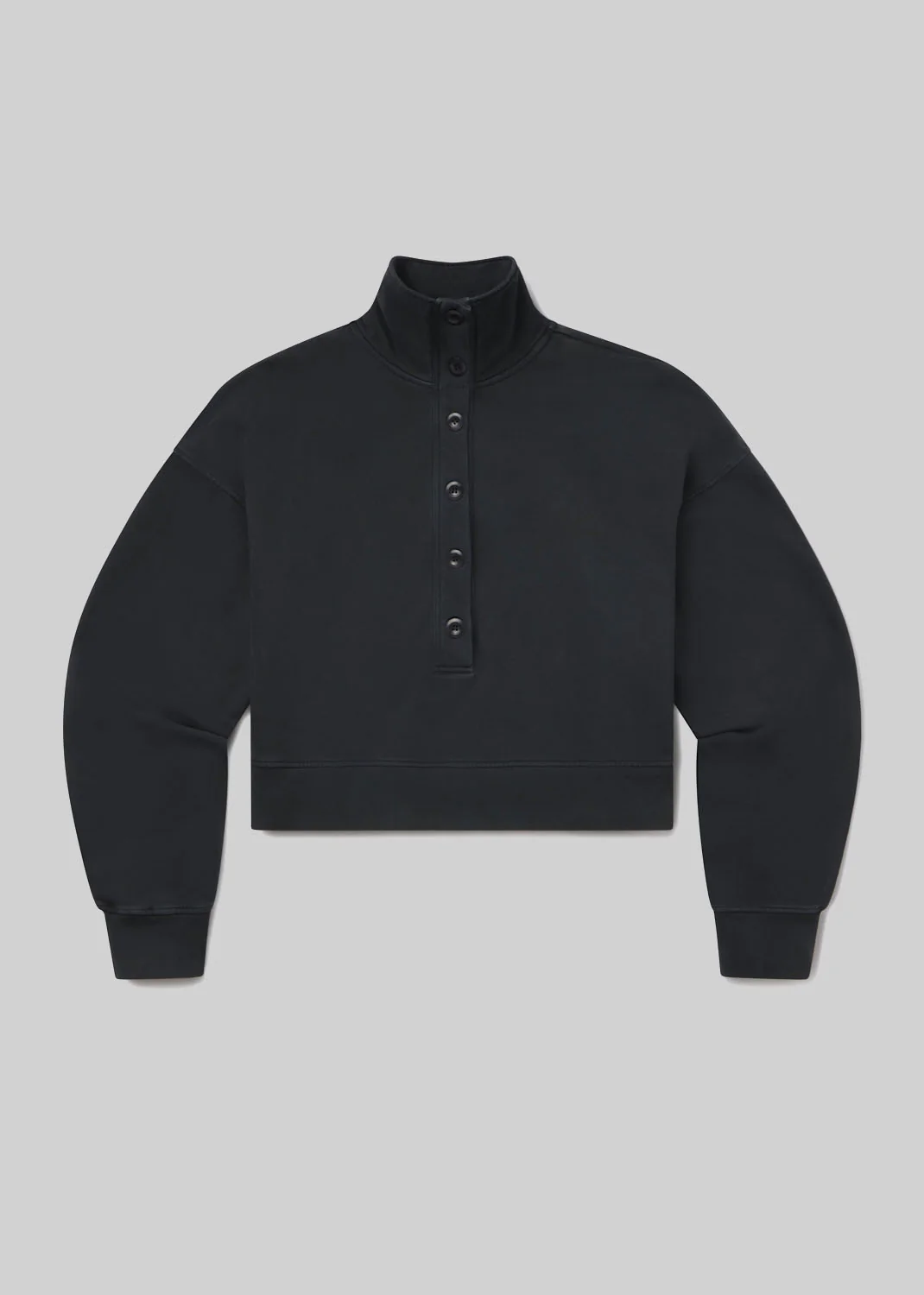 Mirelle Funnel Neck in Charcoal - Image 6